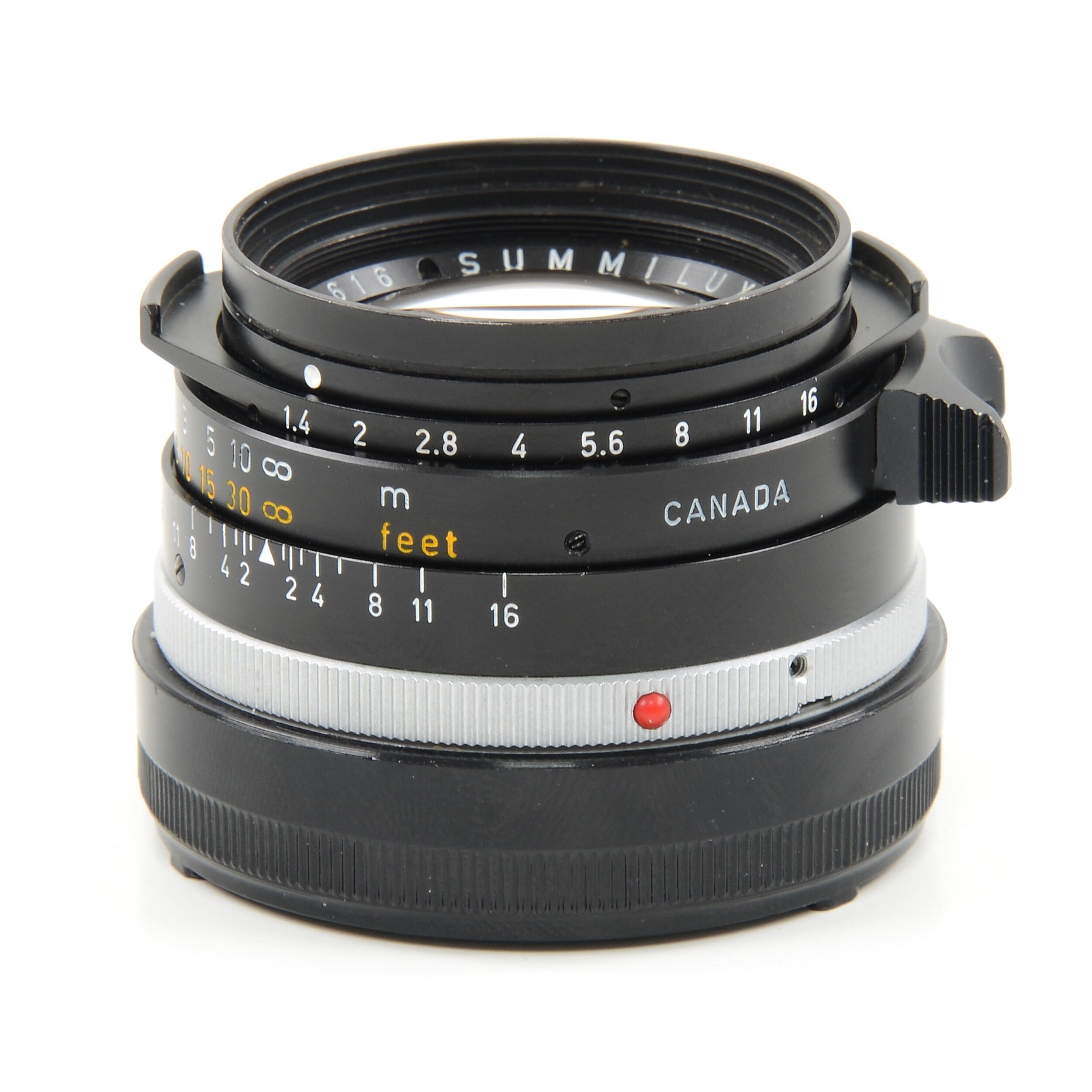Leitz 35mm f1.4 Summilux Black Paint Stopper + Box