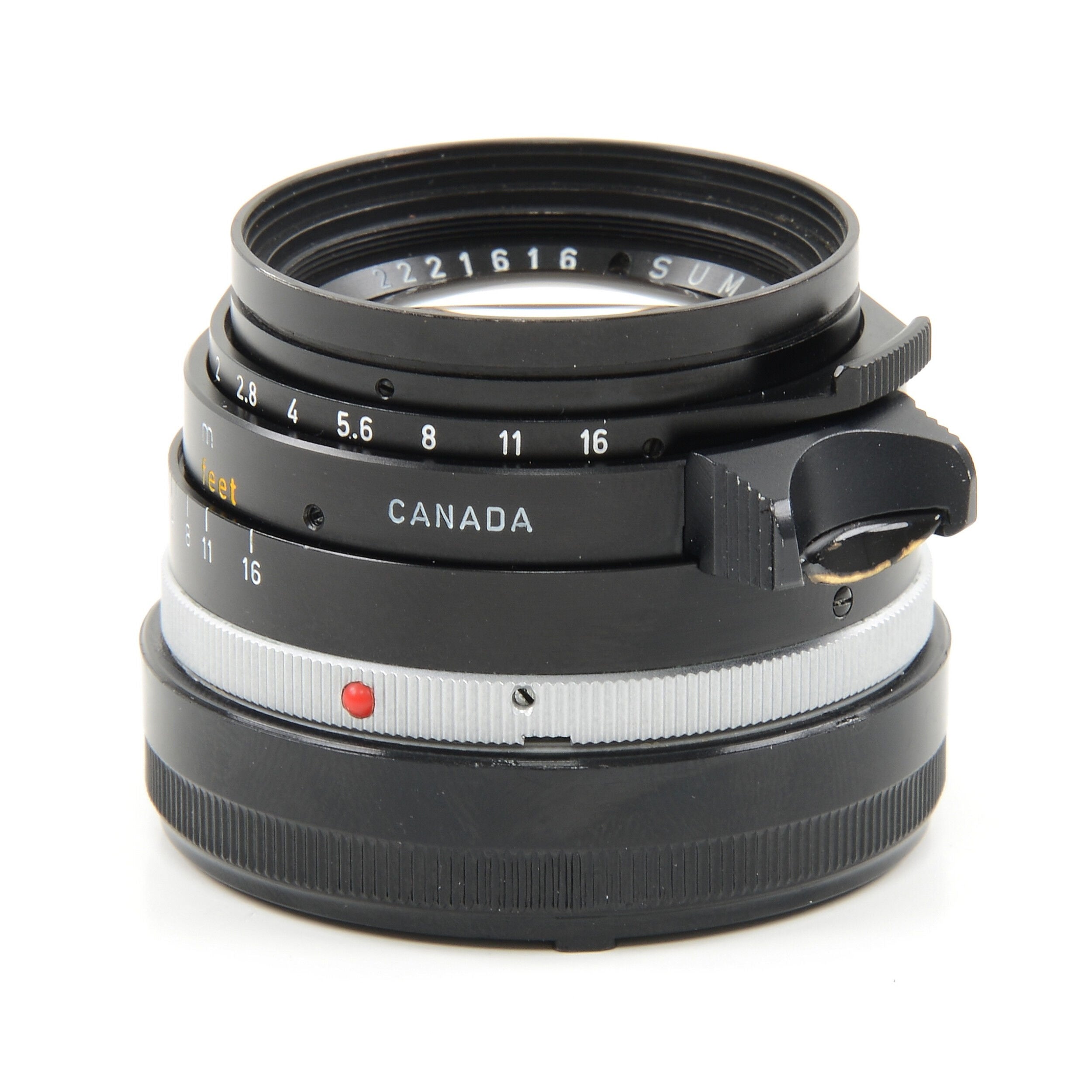 Leitz 35mm f1.4 Summilux Black Paint Stopper + Box