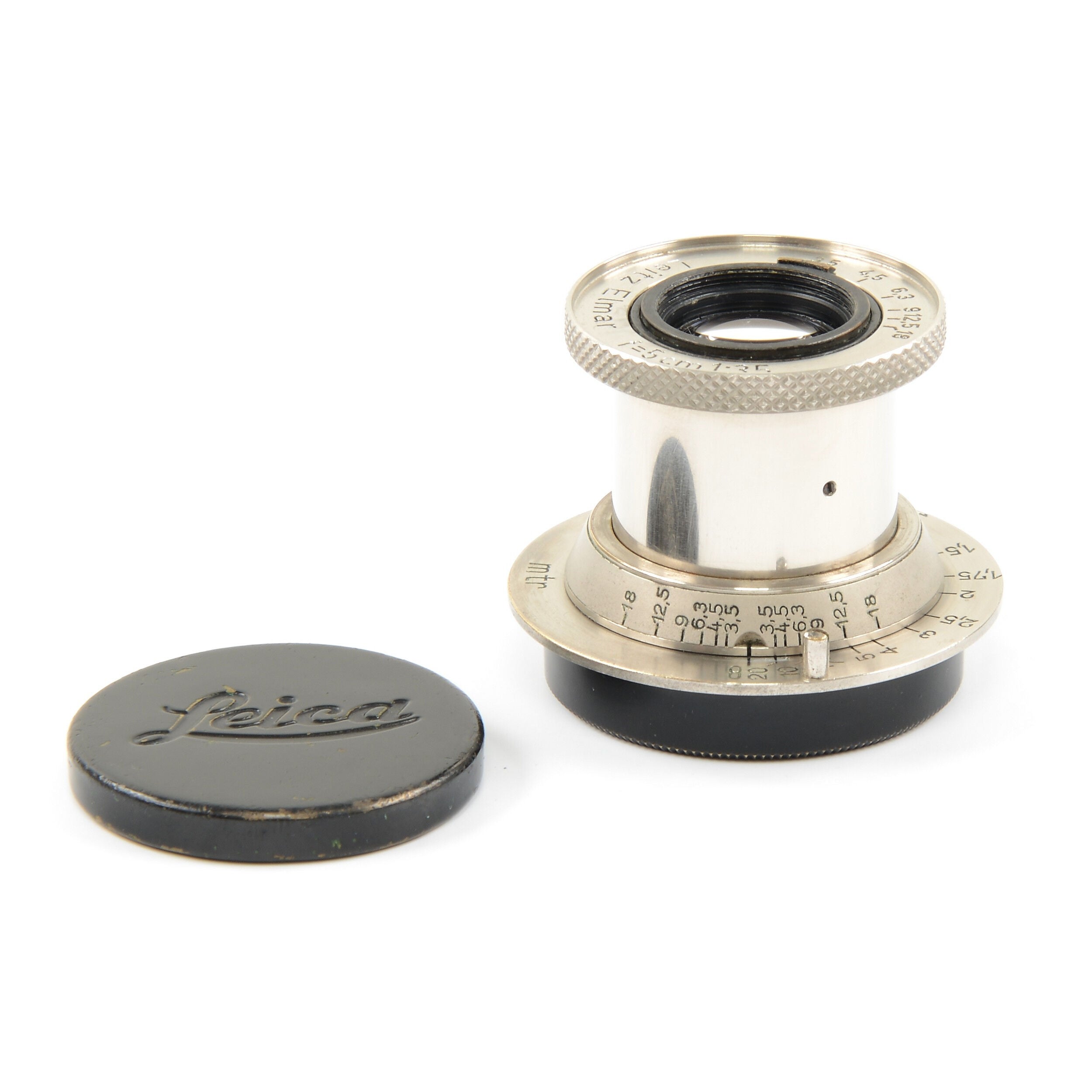 Leitz 50mm f3.5 Elmar Nickel Short Tube