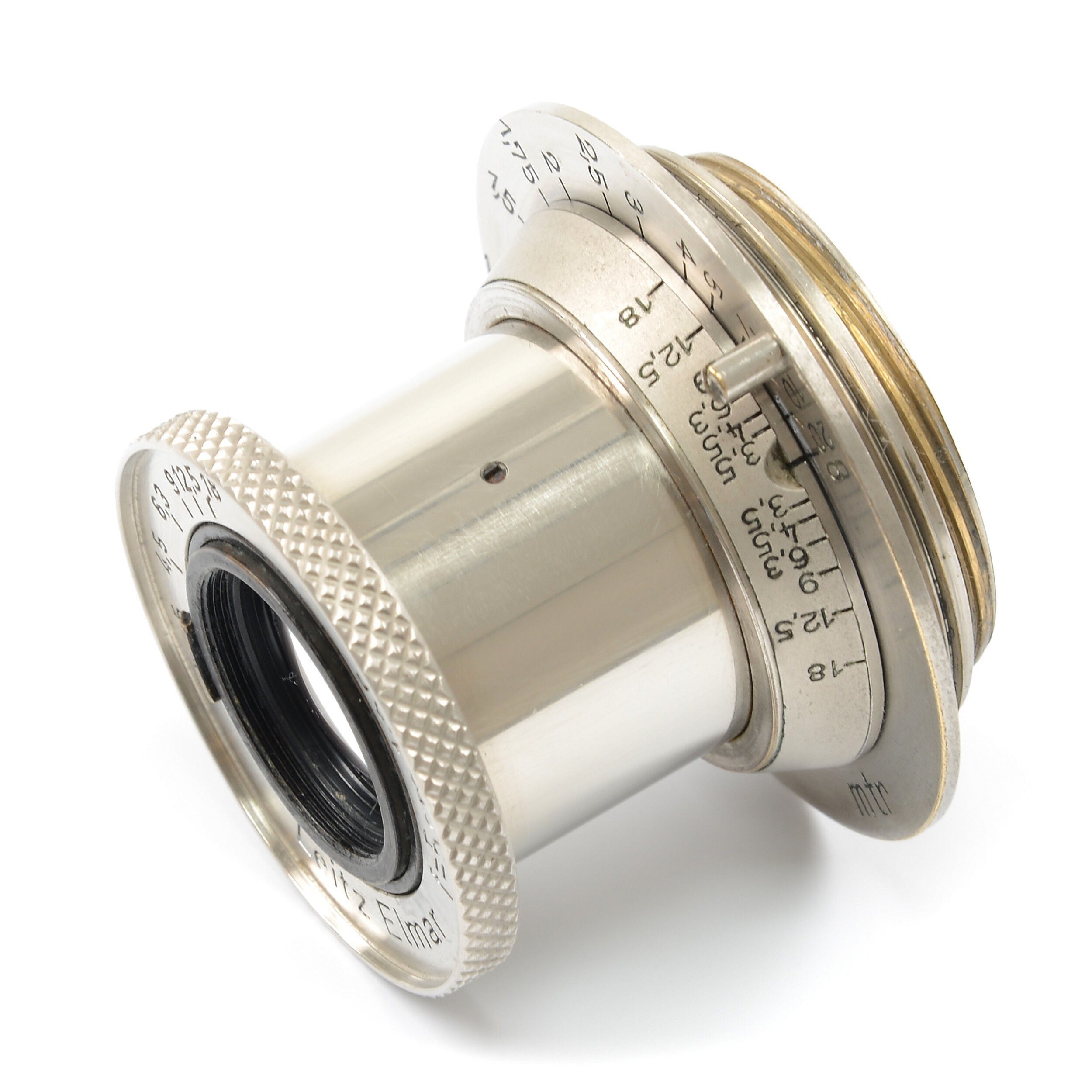 Leitz 50mm f3.5 Elmar Nickel Short Tube