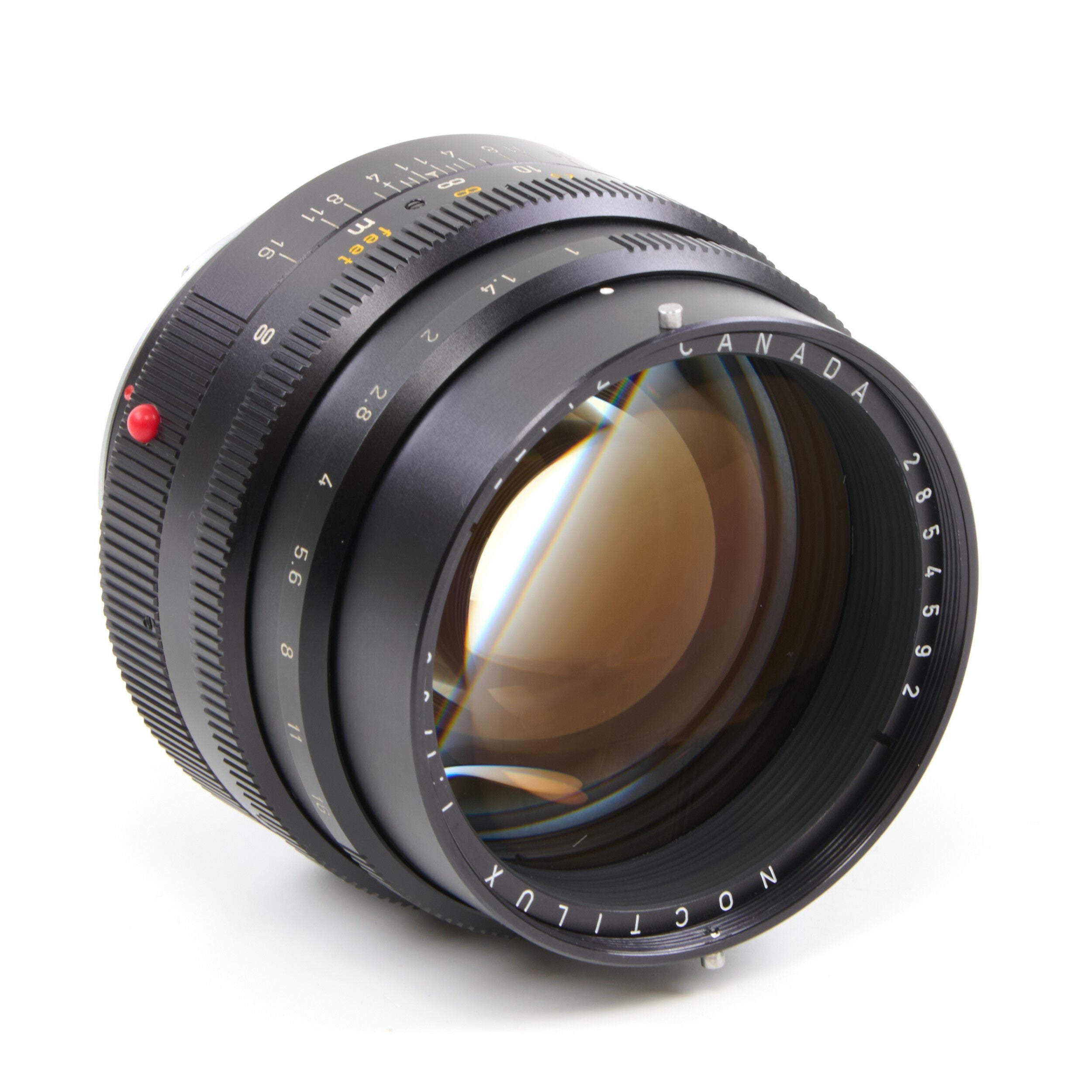 Leitz 50mm f1 Noctilux E58 + 12519 Hood 2nd Batch + Box