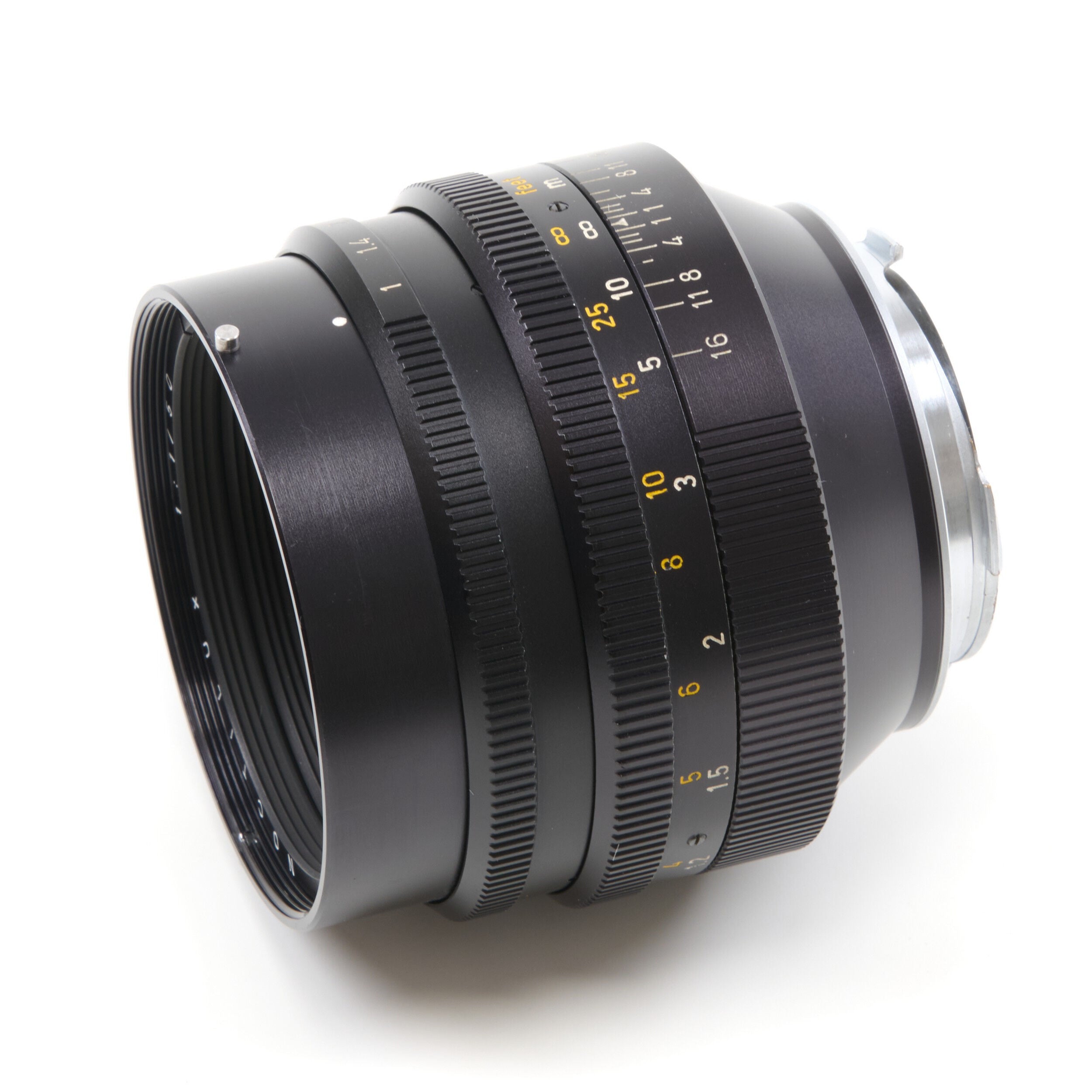 Leitz 50mm f1 Noctilux E58 + 12519 Hood 2nd Batch + Box