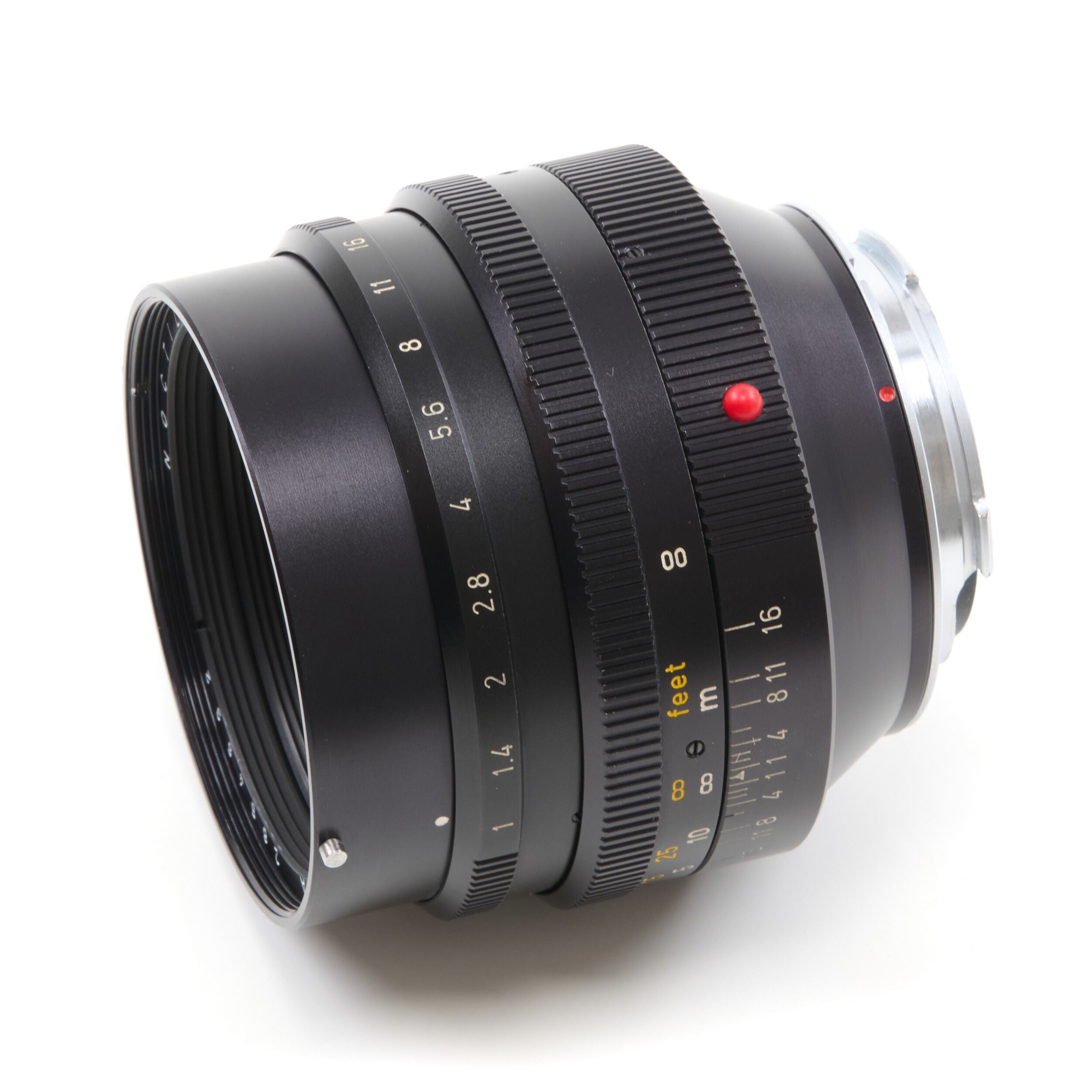 Leitz 50mm f1 Noctilux E58 + 12519 Hood 2nd Batch + Box