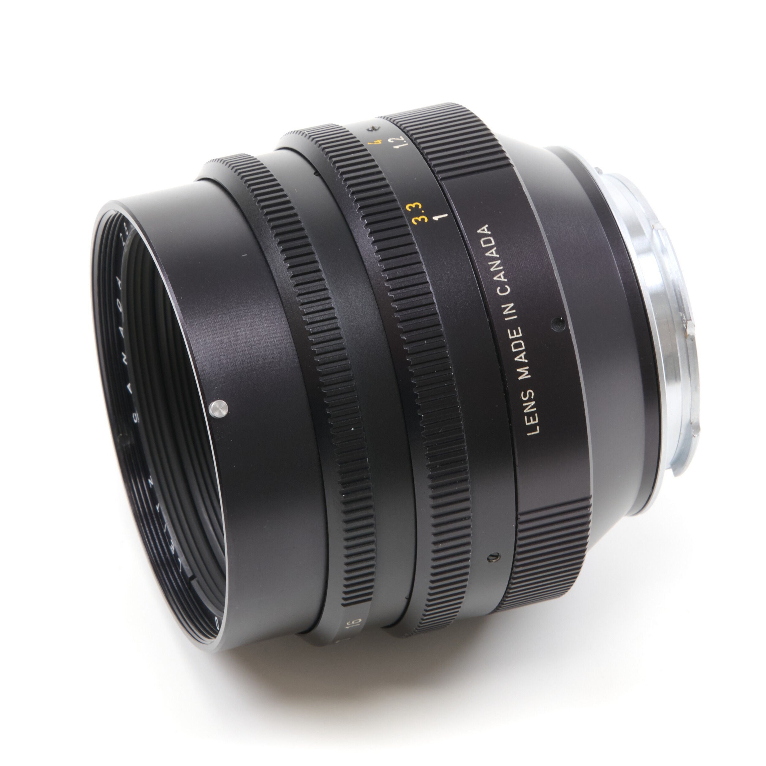 Leitz 50mm f1 Noctilux E58 + 12519 Hood 2nd Batch + Box