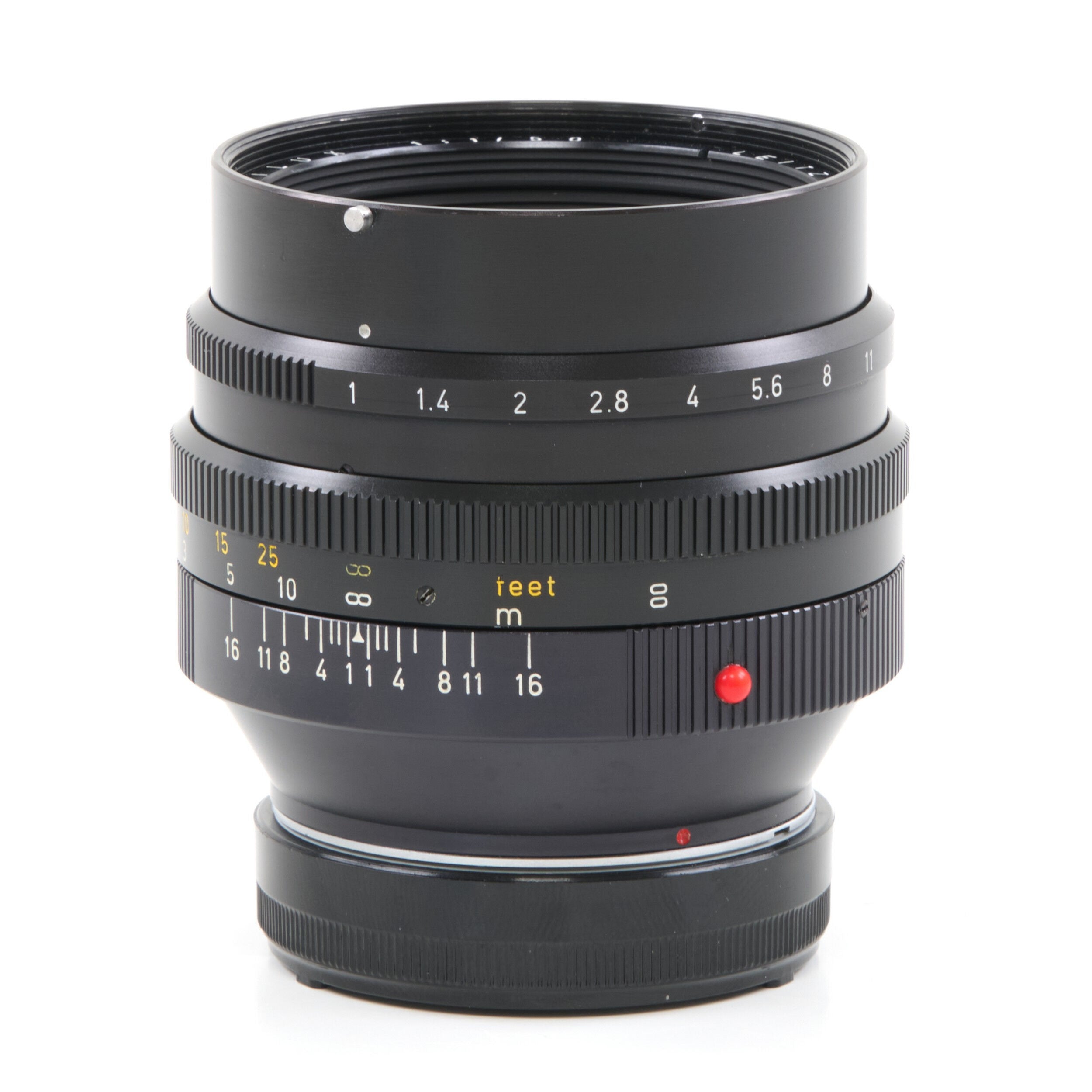 Leitz 50mm f1 Noctilux E58 + 12519 Hood 2nd Batch + Box
