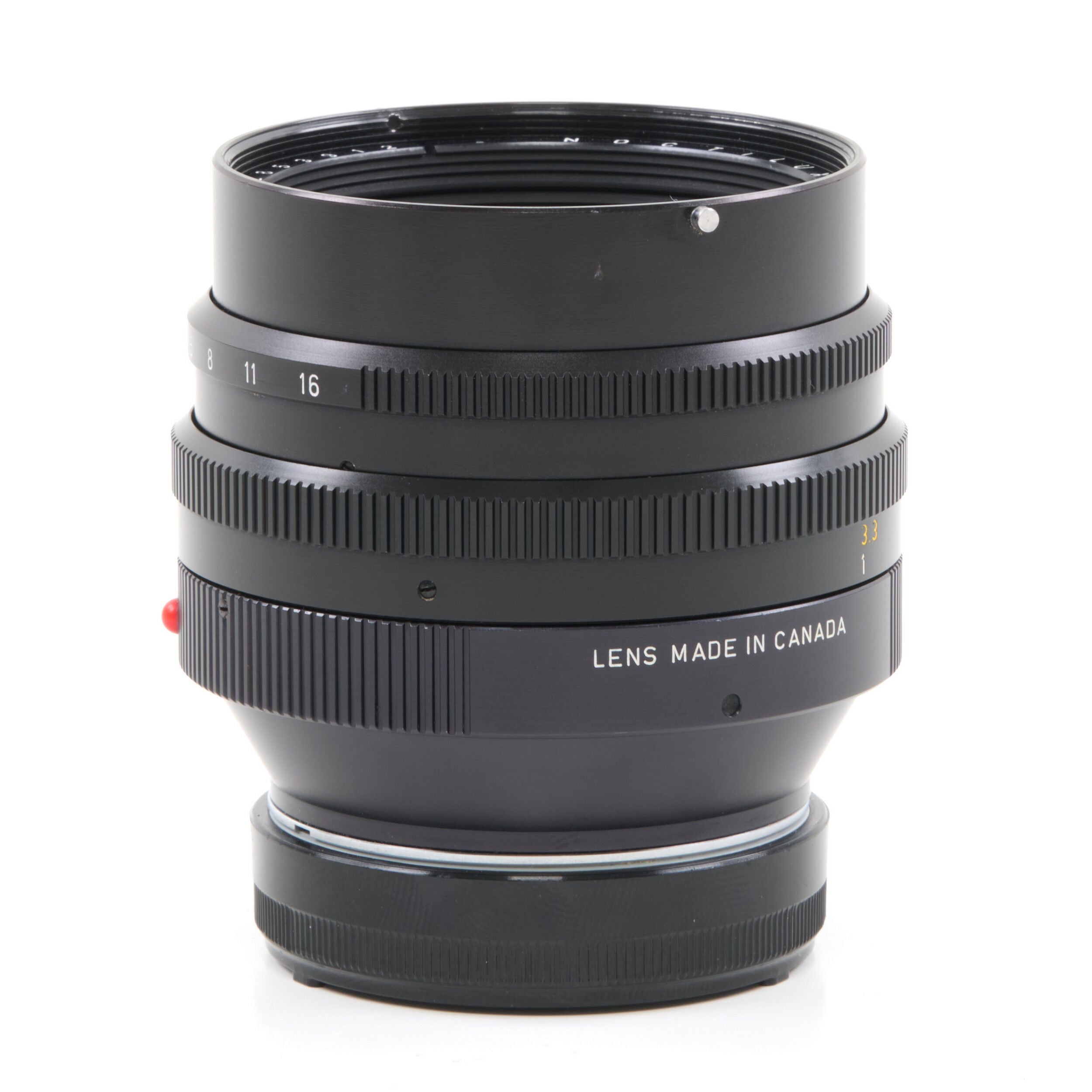 Leitz 50mm f1 Noctilux E58 + 12519 Hood 2nd Batch + Box