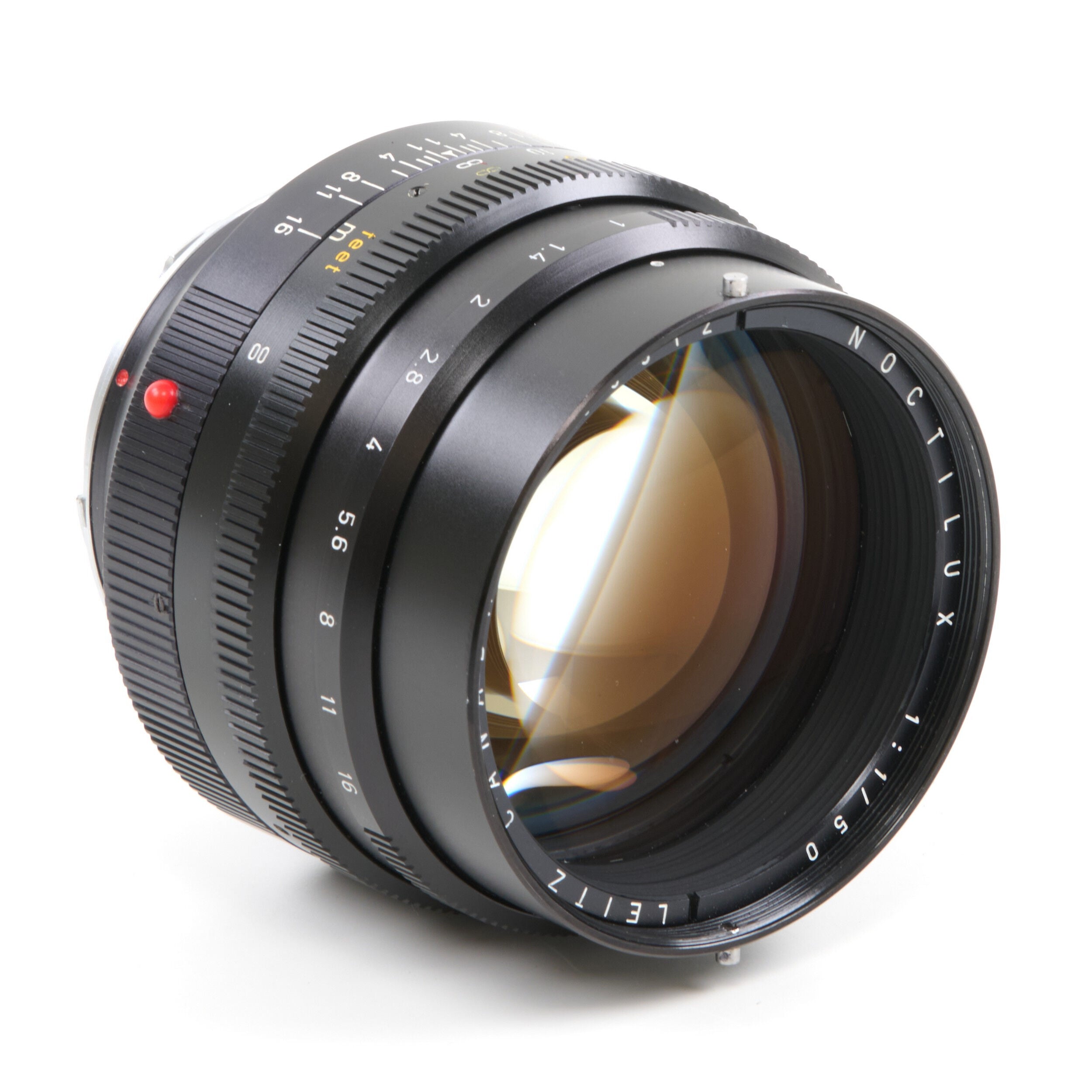 Leitz 50mm f1 Noctilux E58 + 12519 Hood 2nd Batch + Box