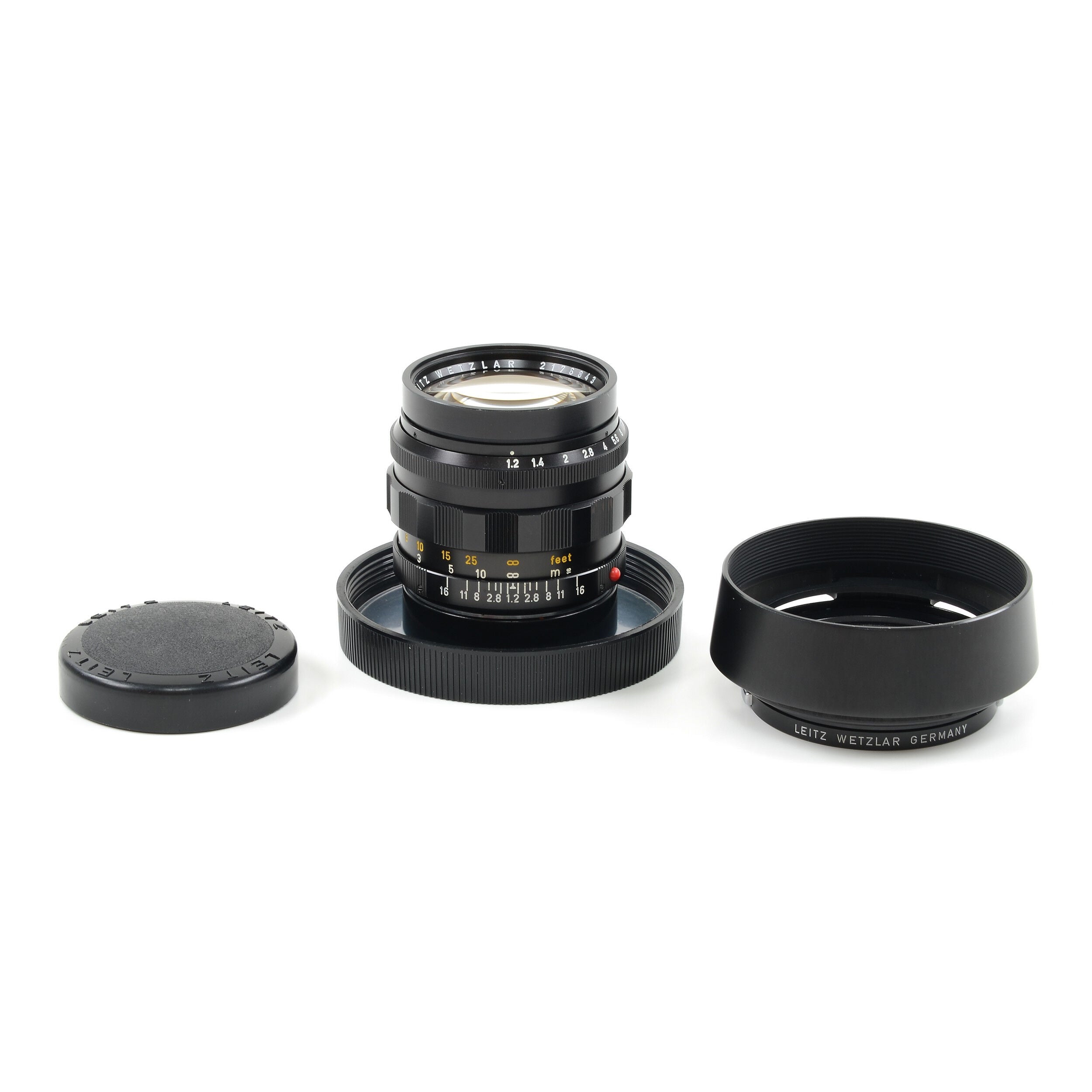 Leitz 50mm f1.2 Noctilux + Box 1st Batch Thick Front Rim Very Rare