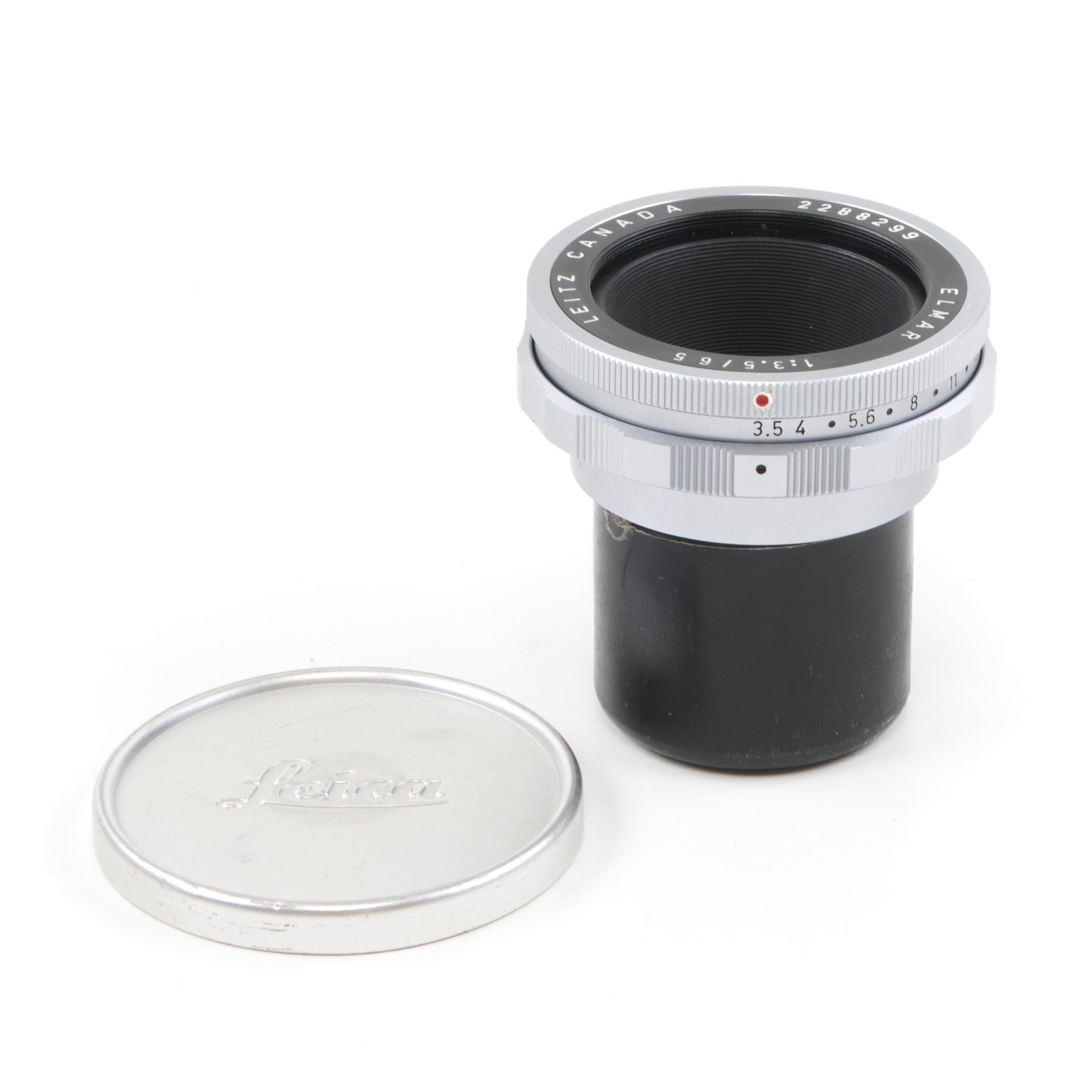 Leitz 65mm f3.5 Elmar Chrome Last Batch Canada