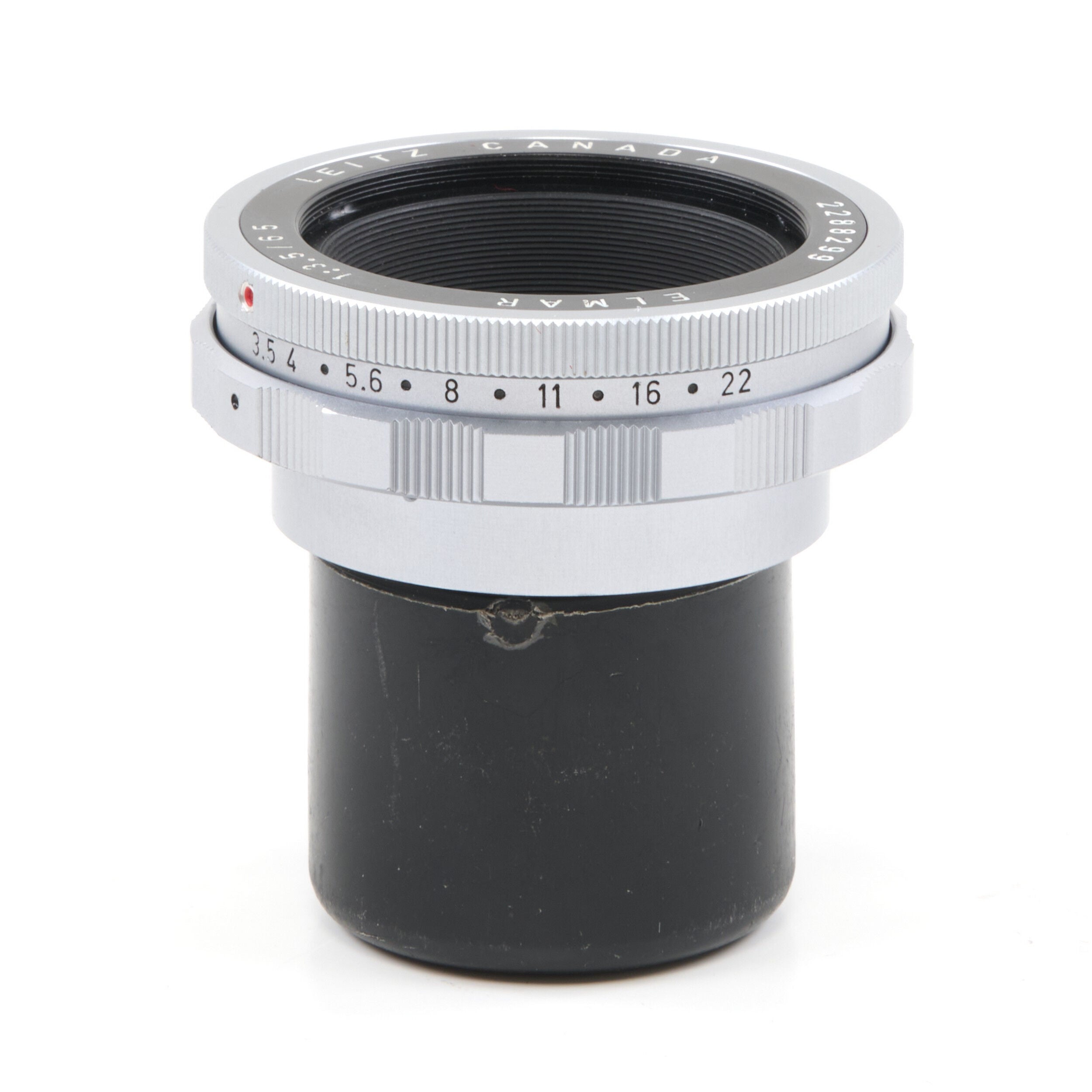 Leitz 65mm f3.5 Elmar Chrome Last Batch Canada