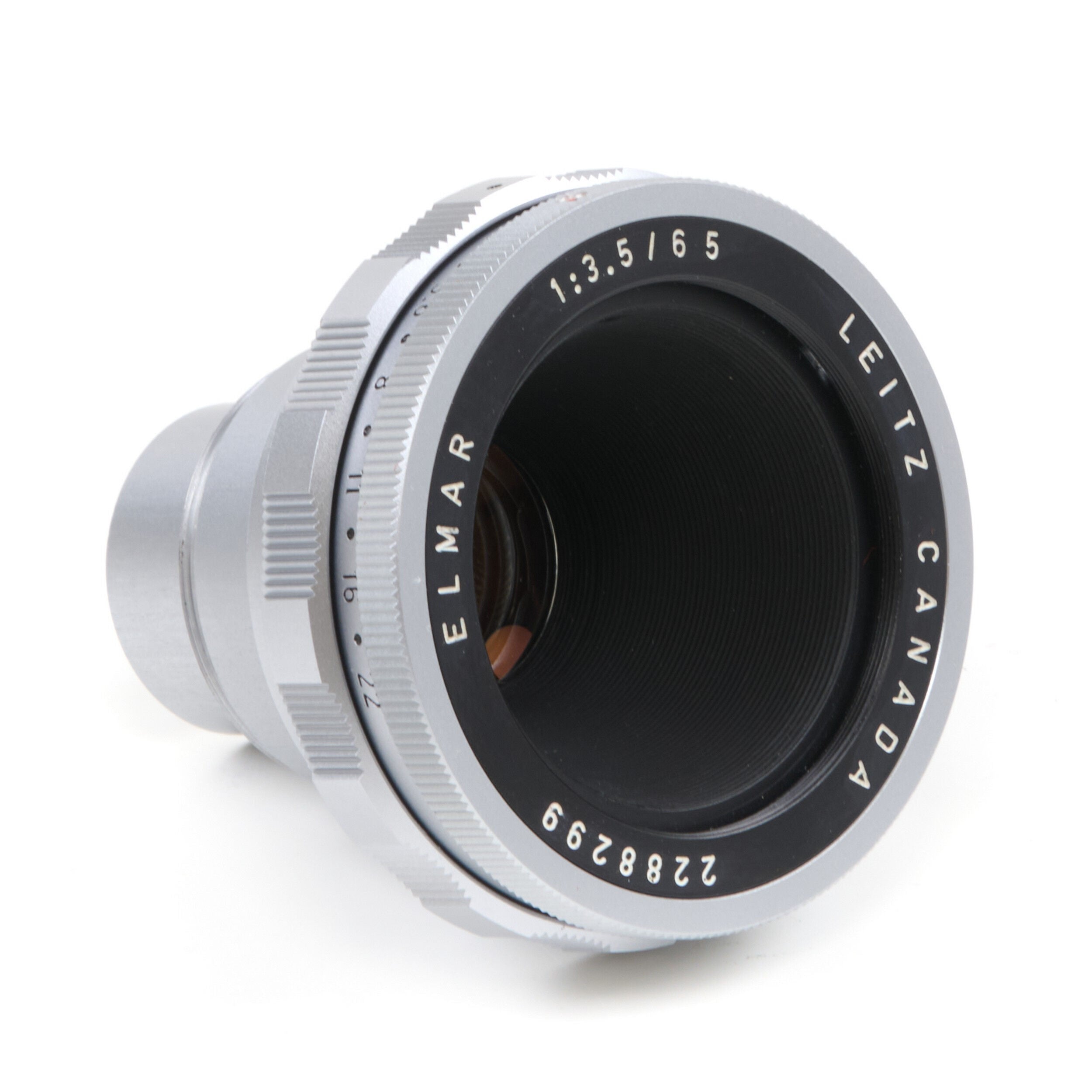 Leitz 65mm f3.5 Elmar Chrome Last Batch Canada