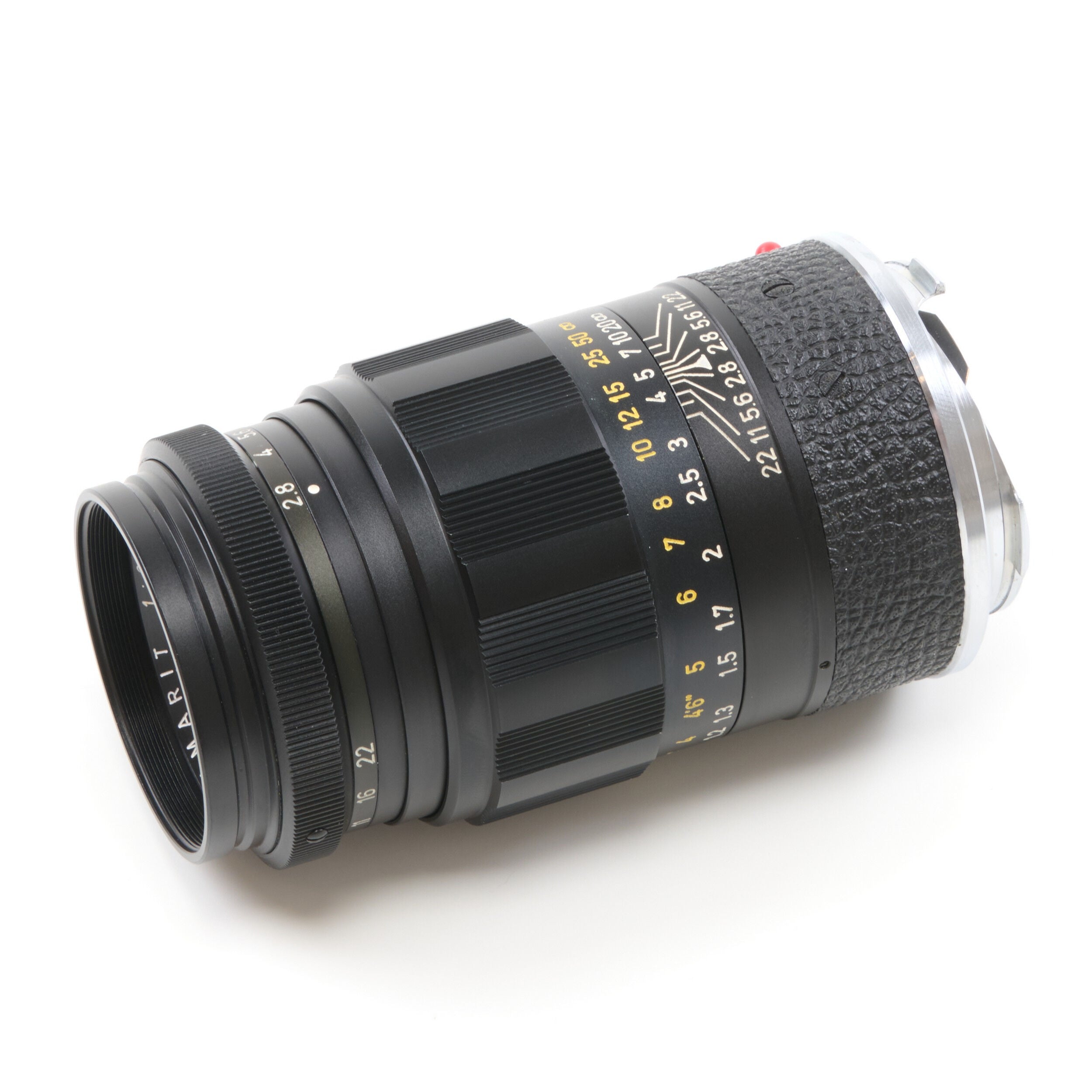Leitz 90mm f2.8 Elmarit Black + Box