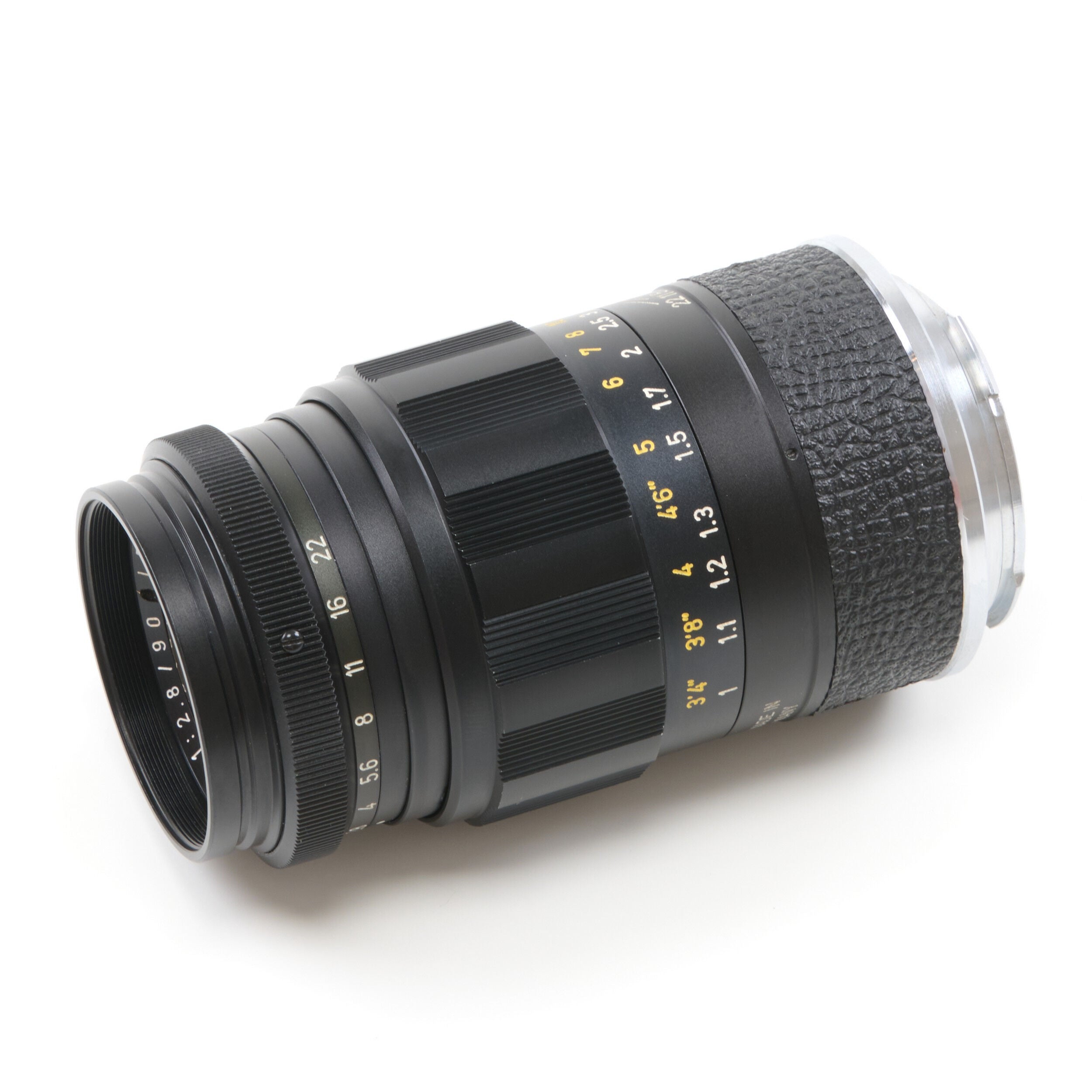 Leitz 90mm f2.8 Elmarit Black + Box