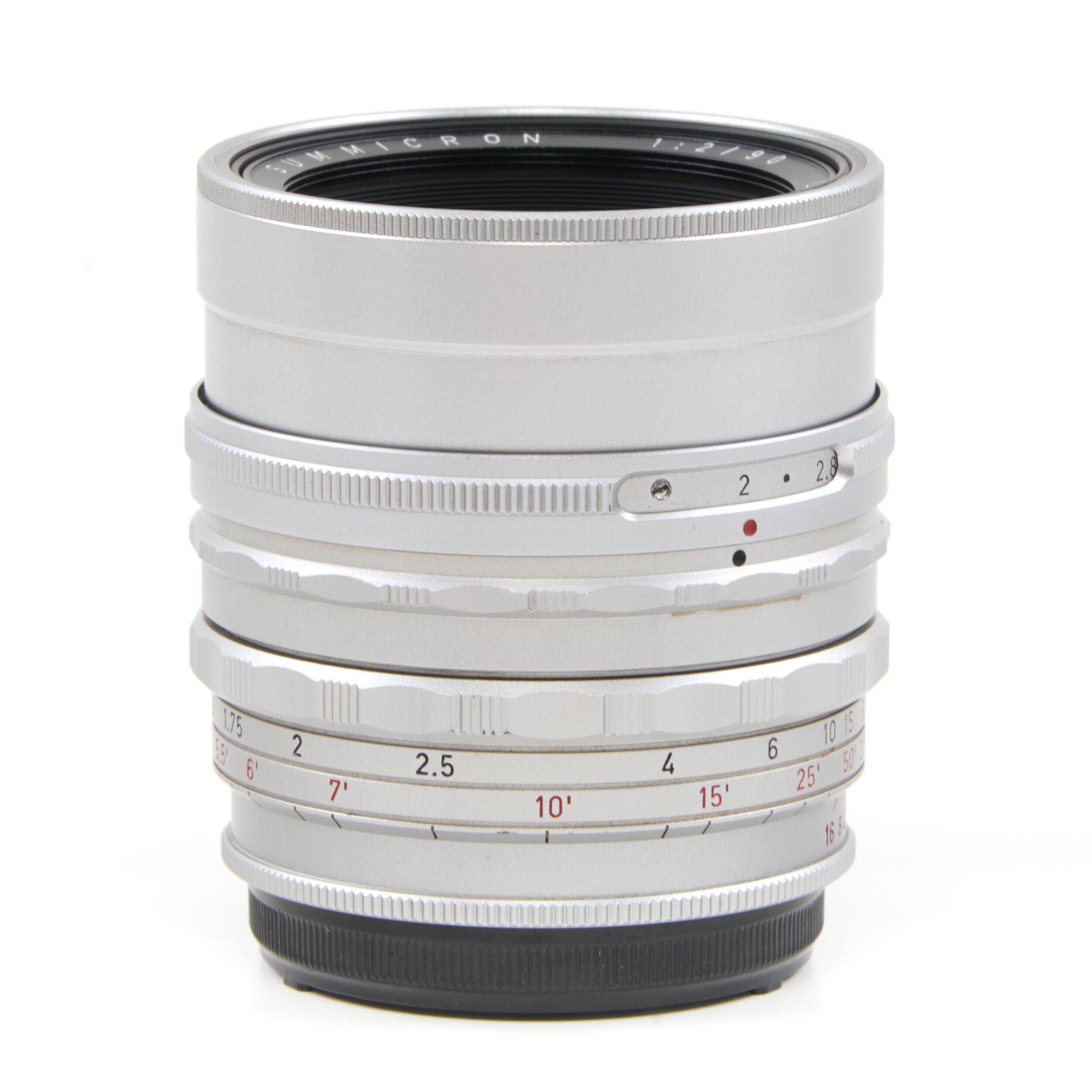 Leitz 90mm f2 Summicron Short Mount + Box