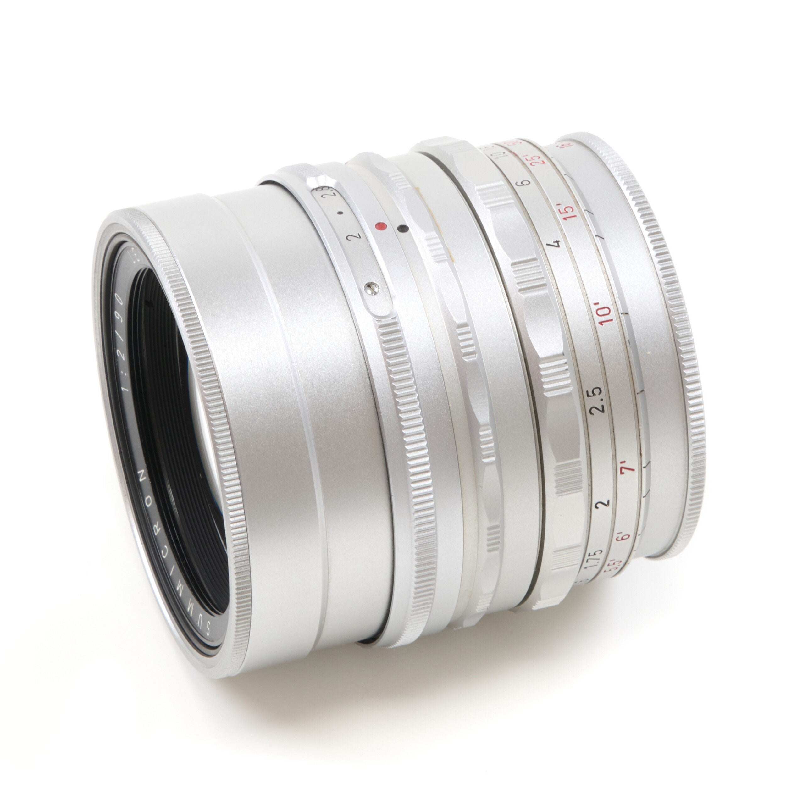 Leitz 90mm f2 Summicron Short Mount + Box