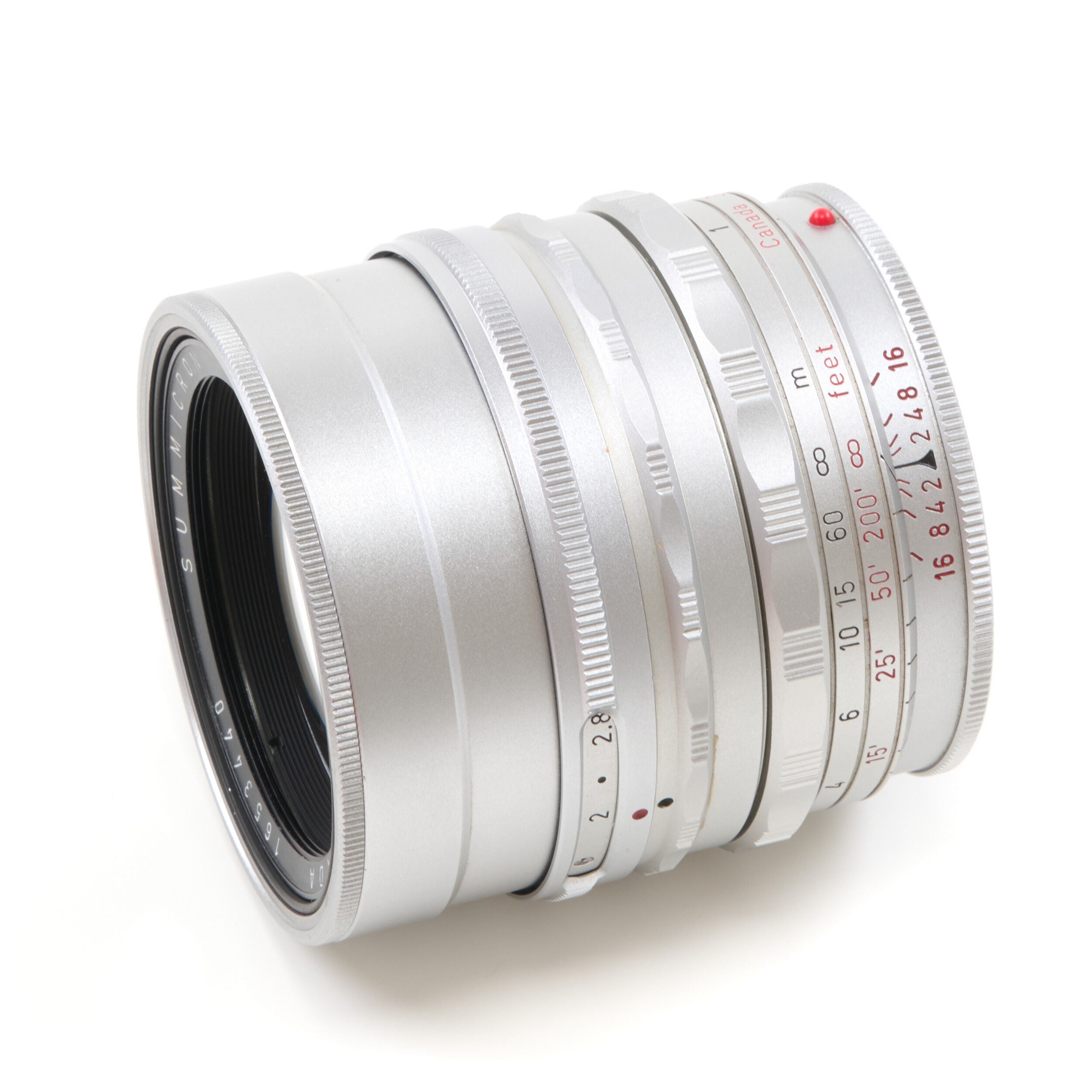 Leitz 90mm f2 Summicron Short Mount + Box