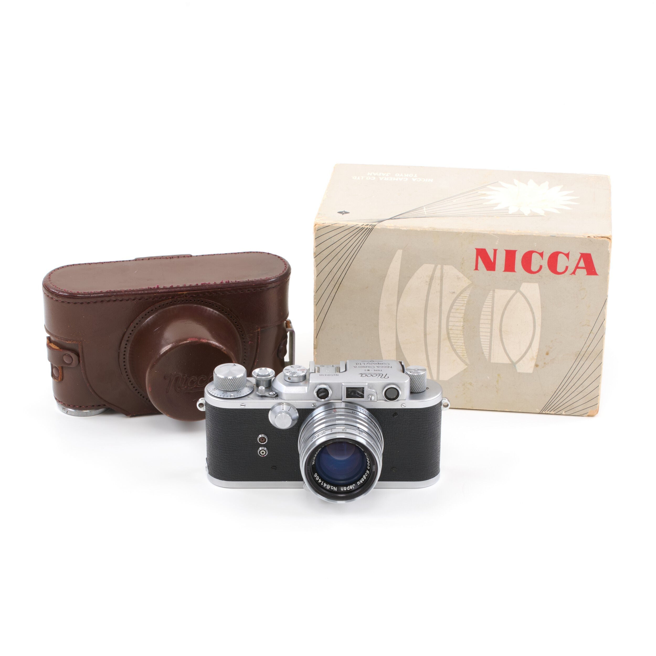 Nicca IIIS Set E-P Engraving + Box