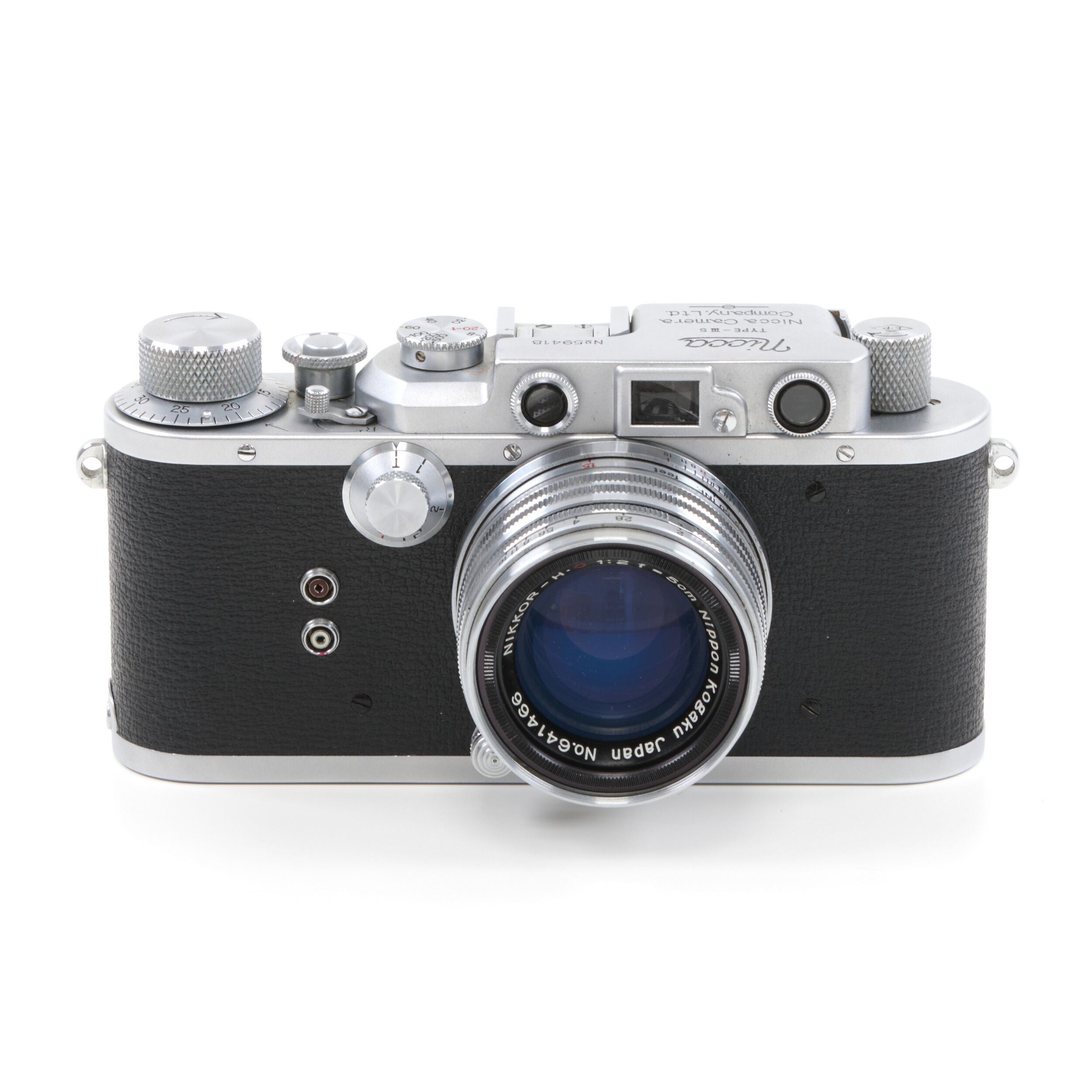 Nicca IIIS Set E-P Engraving + Box
