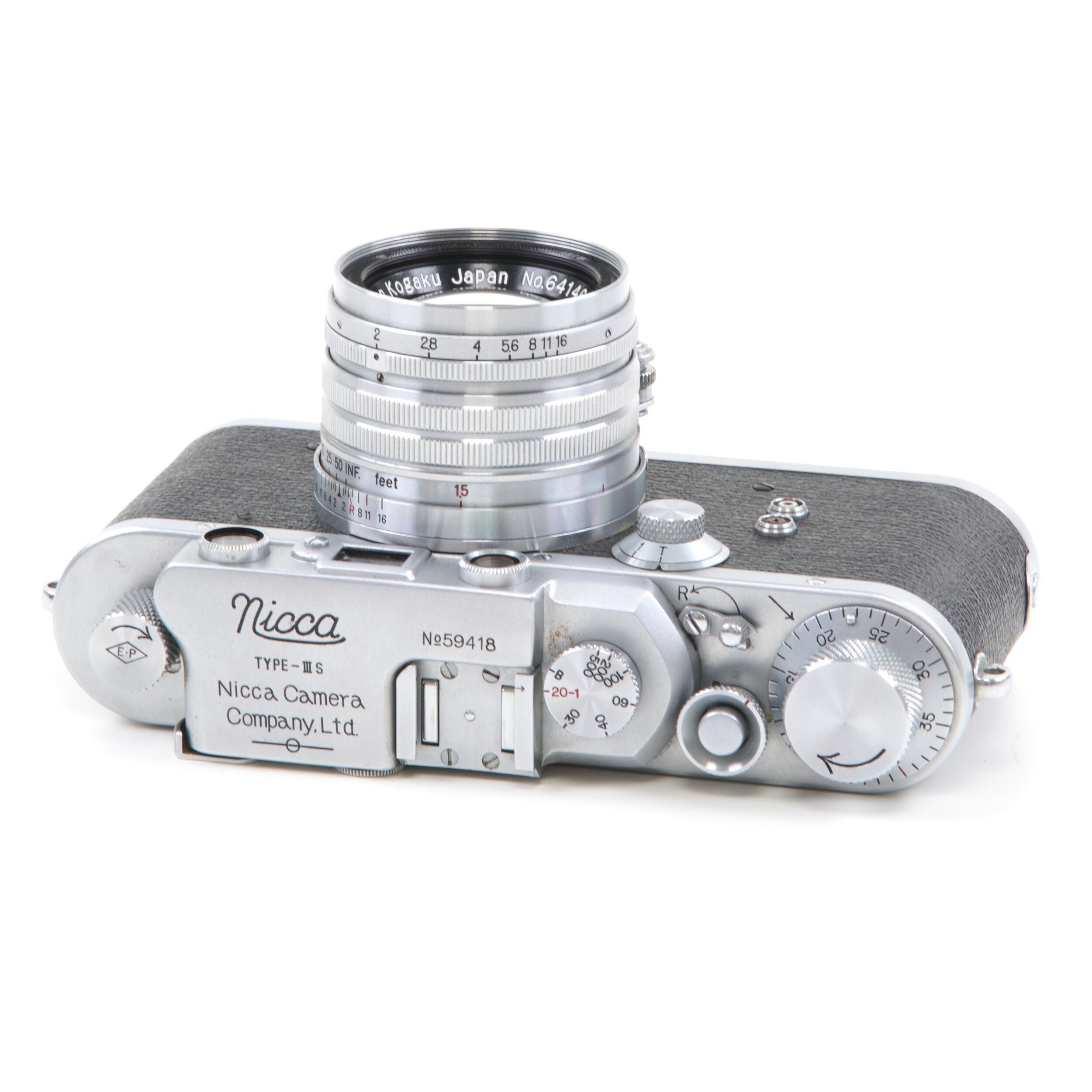 Nicca IIIS Set E-P Engraving + Box