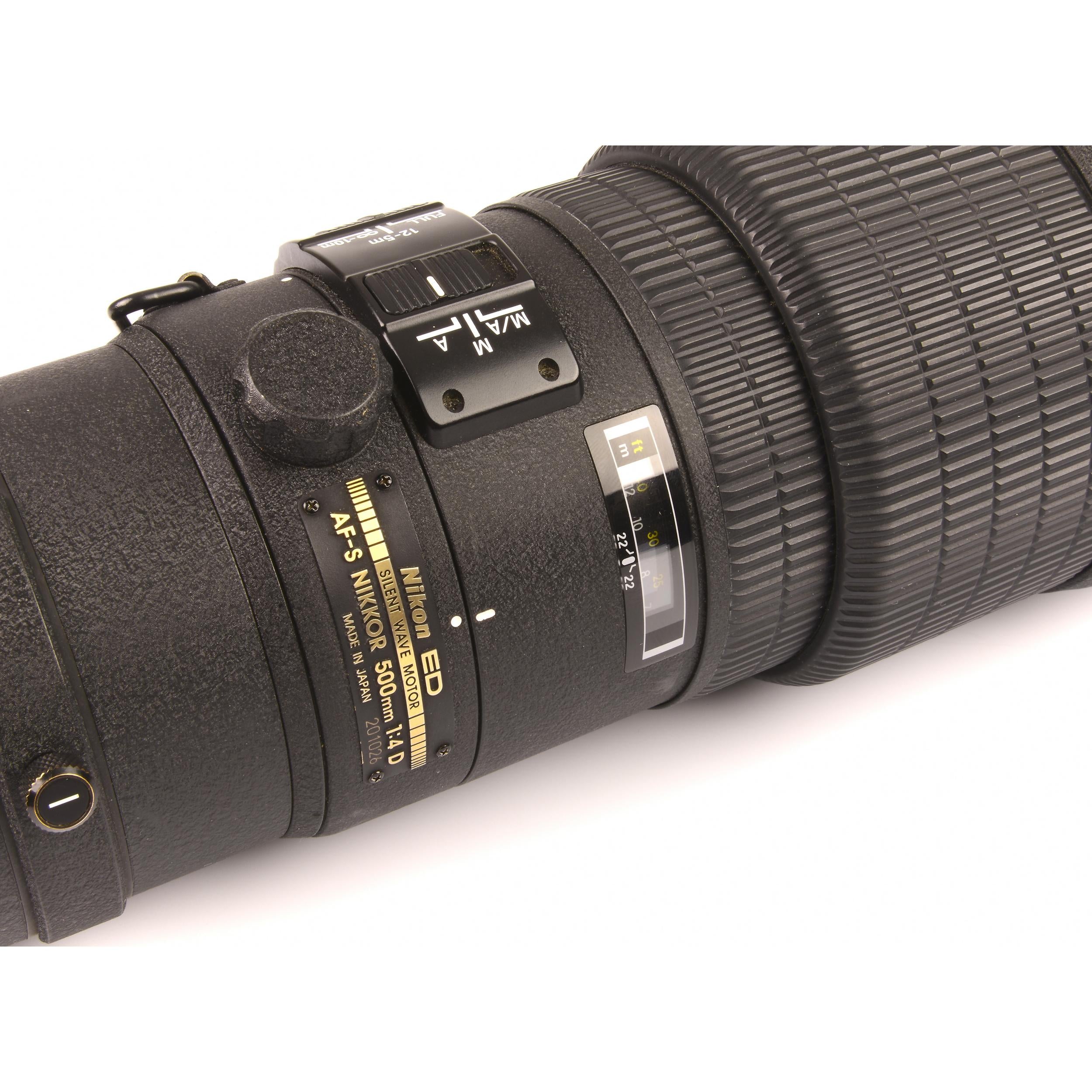 Nikon AF-S Nikkor 500mm f4 ED D + CT-502 Case