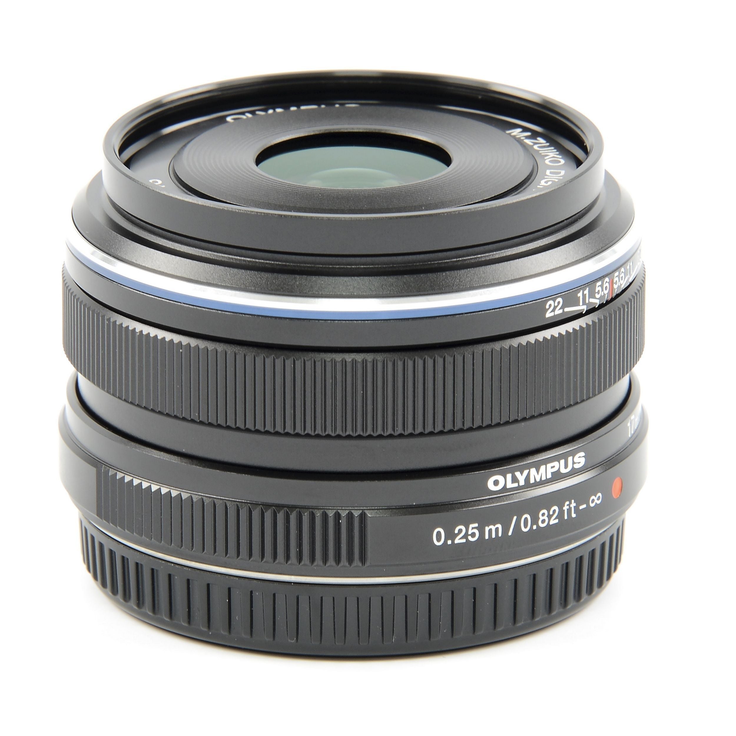 Olympus M. Zuiko Digital 17mm f1.8 MSC Lens Black + Box