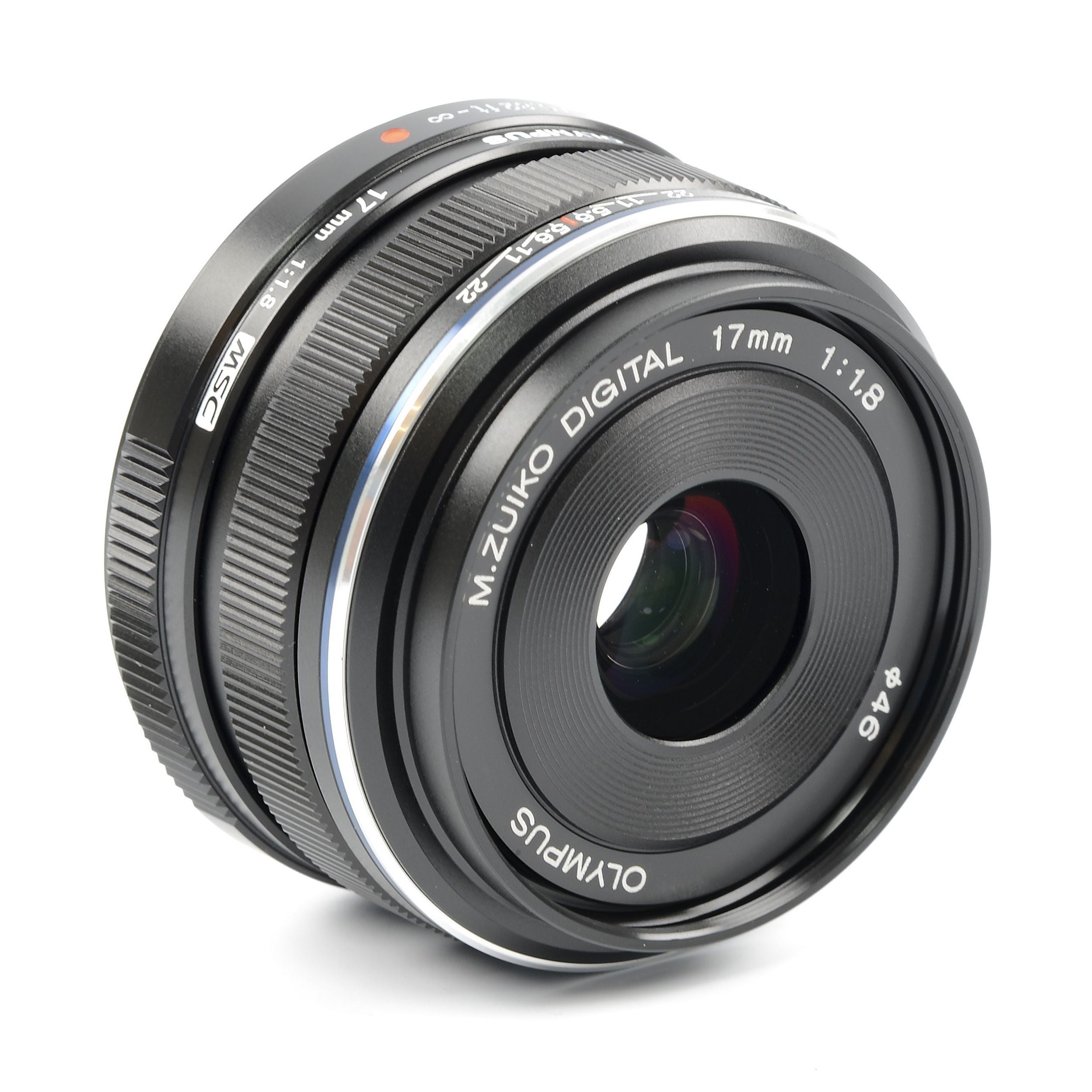 Olympus M. Zuiko Digital 17mm f1.8 MSC Lens Black + Box