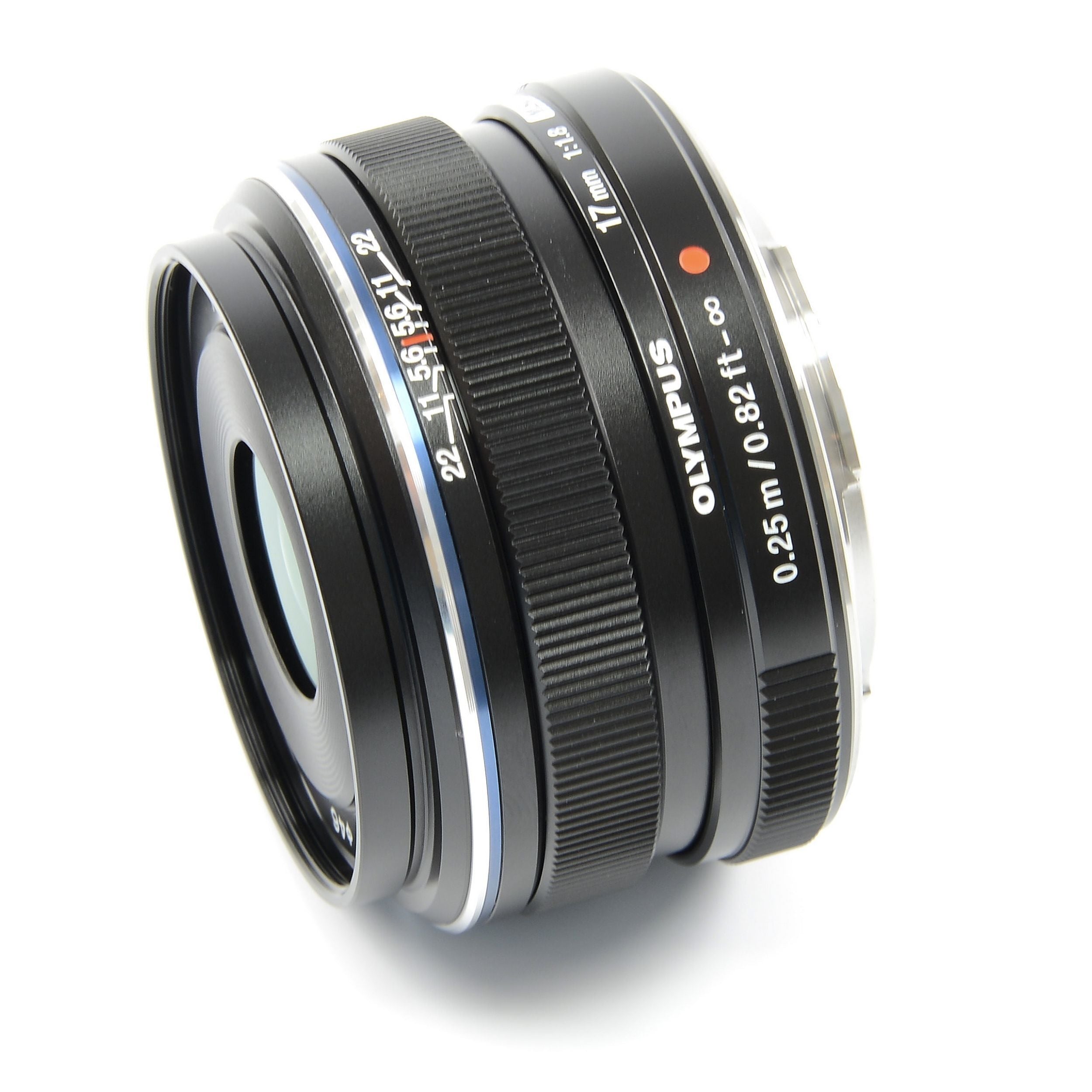 Olympus M. Zuiko Digital 17mm f1.8 MSC Lens Black + Box