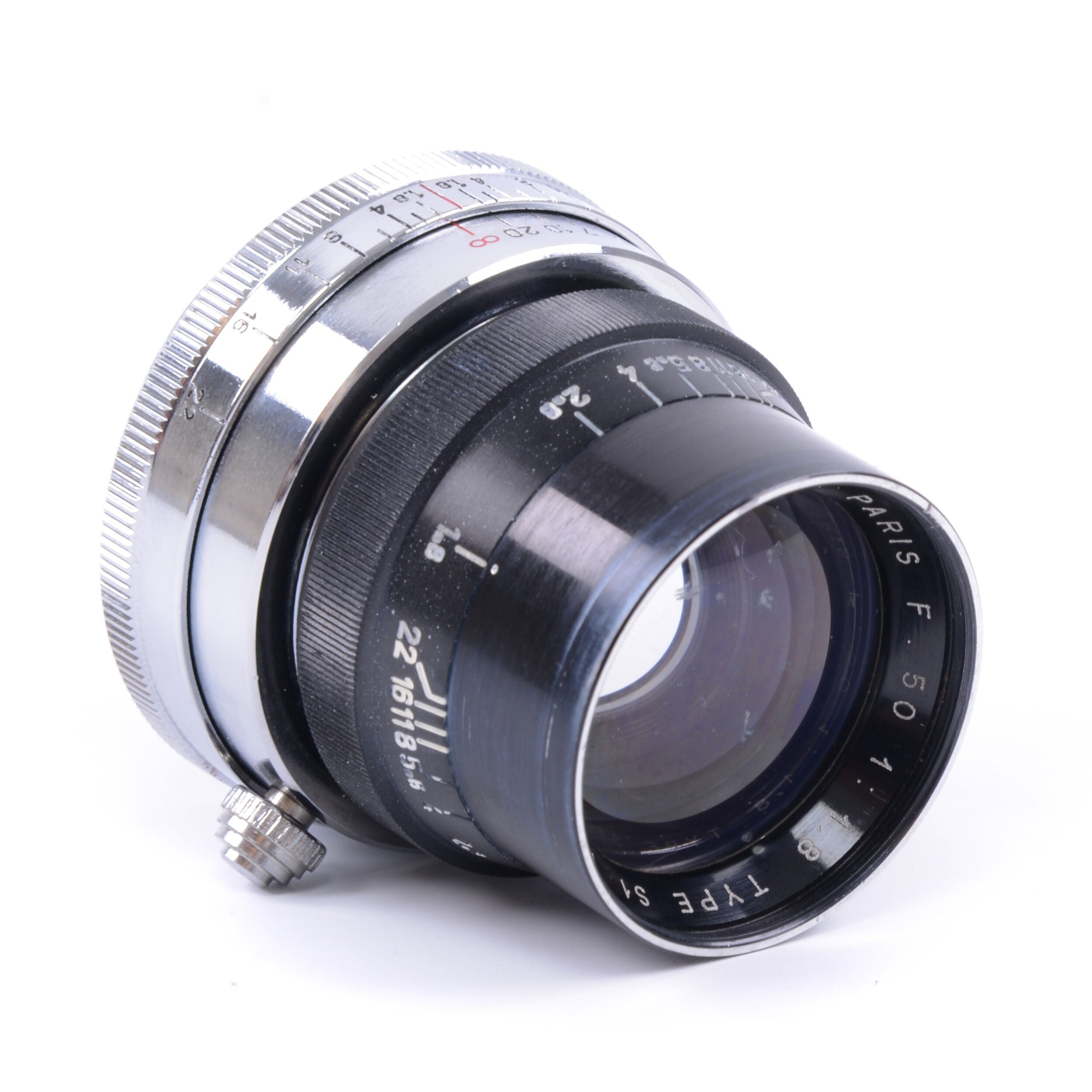 P. Angénieux 50mm f1.8 Type S1 For Leica M39 Rangefinder Coupled