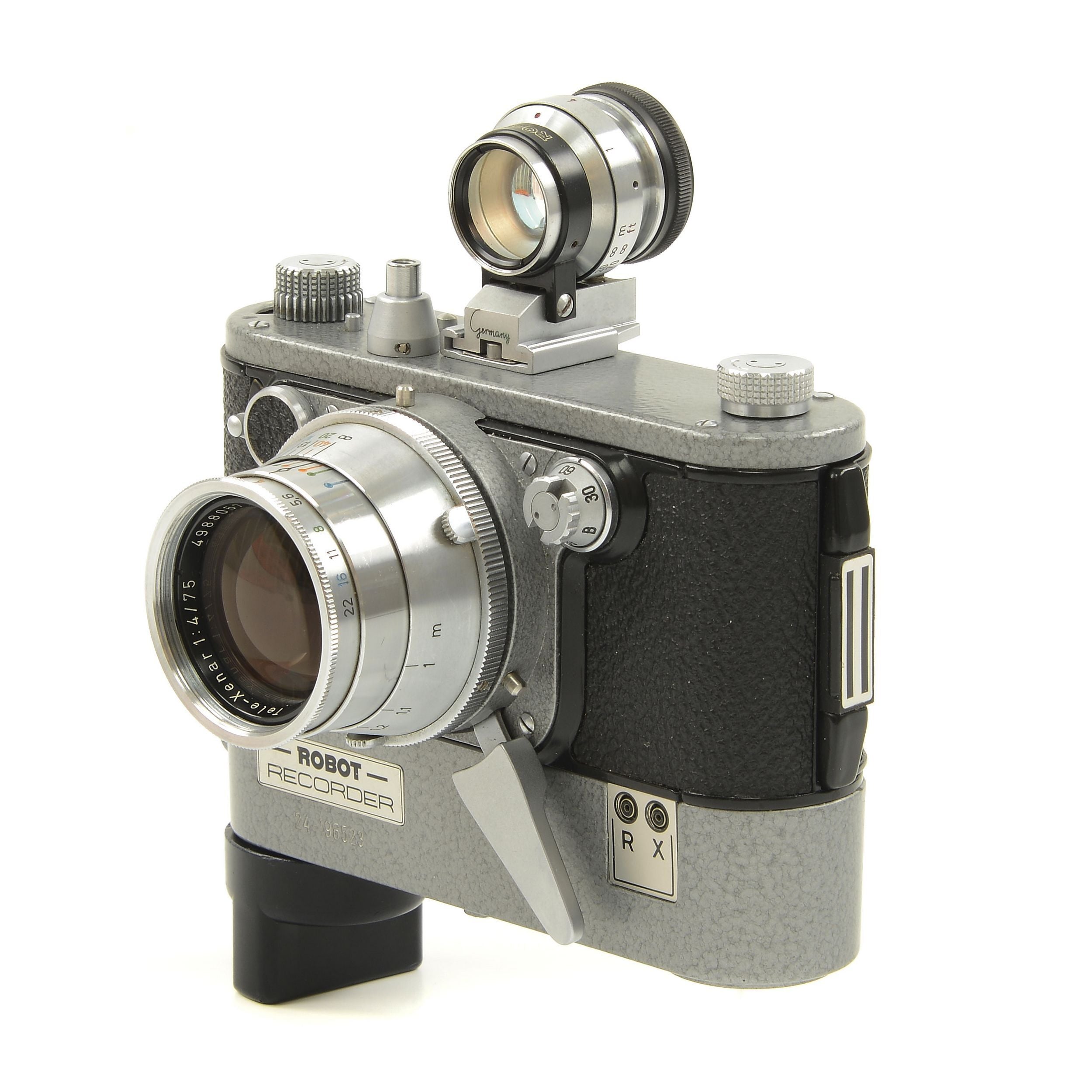 Robot Super Recorder 24 + Schneider-Kreuznach 75mm f4 Tele-Xenar Lens EXTREMELY RARE