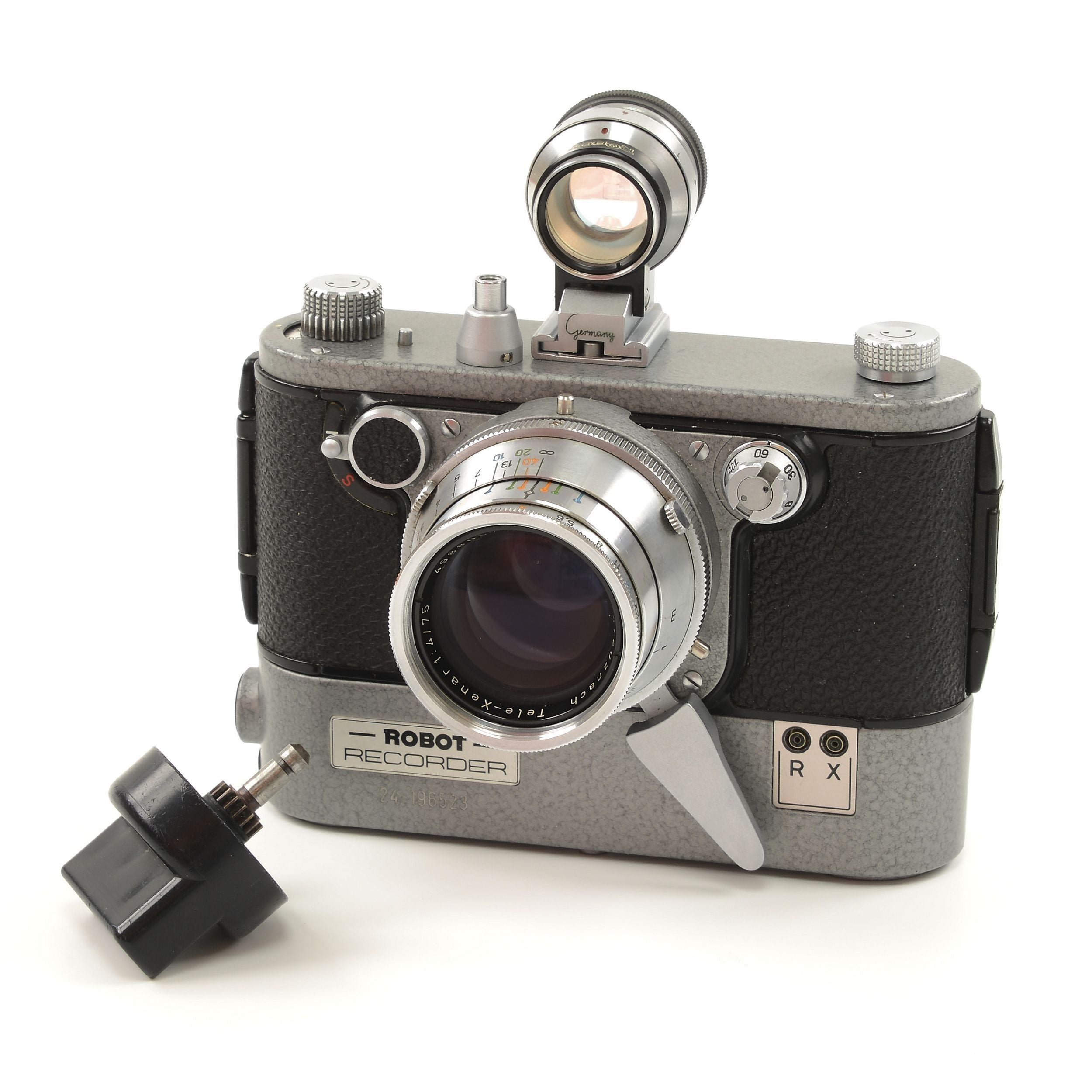 Robot Super Recorder 24 + Schneider-Kreuznach 75mm f4 Tele-Xenar Lens EXTREMELY RARE