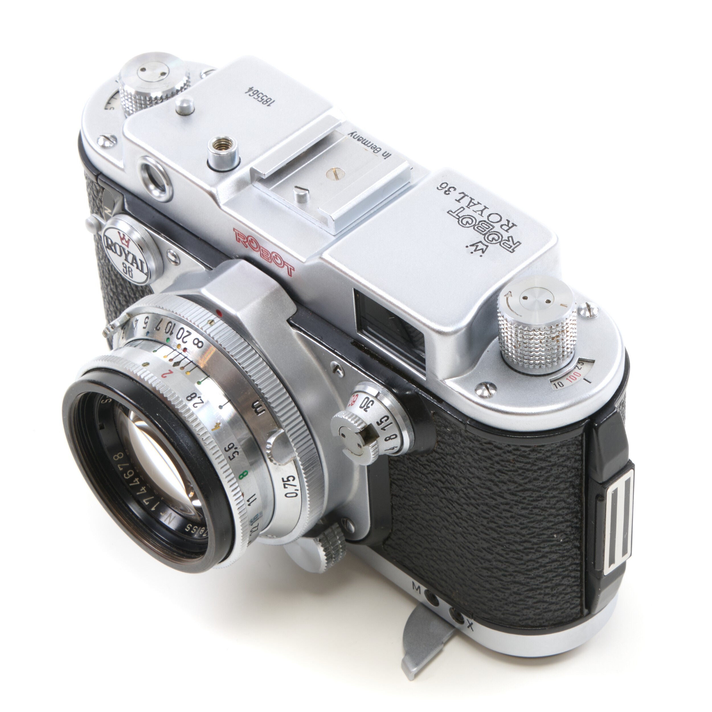 Robot Royal 36 With Continuous Firing Mode + Carl Zeiss 50mm f2 Sonnar + Box