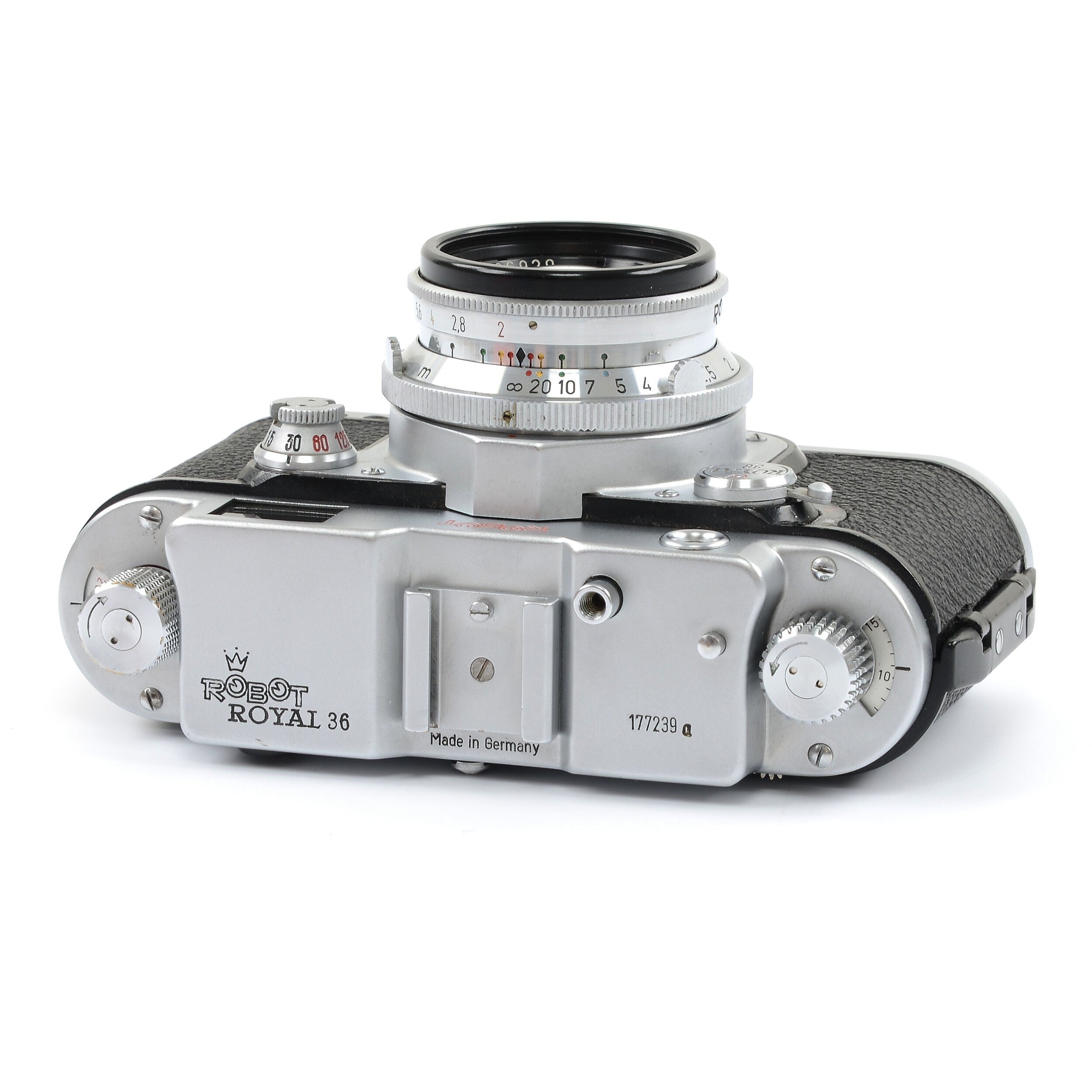 Robot Royal 36 With Continuous Firing Mode + Carl Zeiss 50mm f2 Sonnar + Box