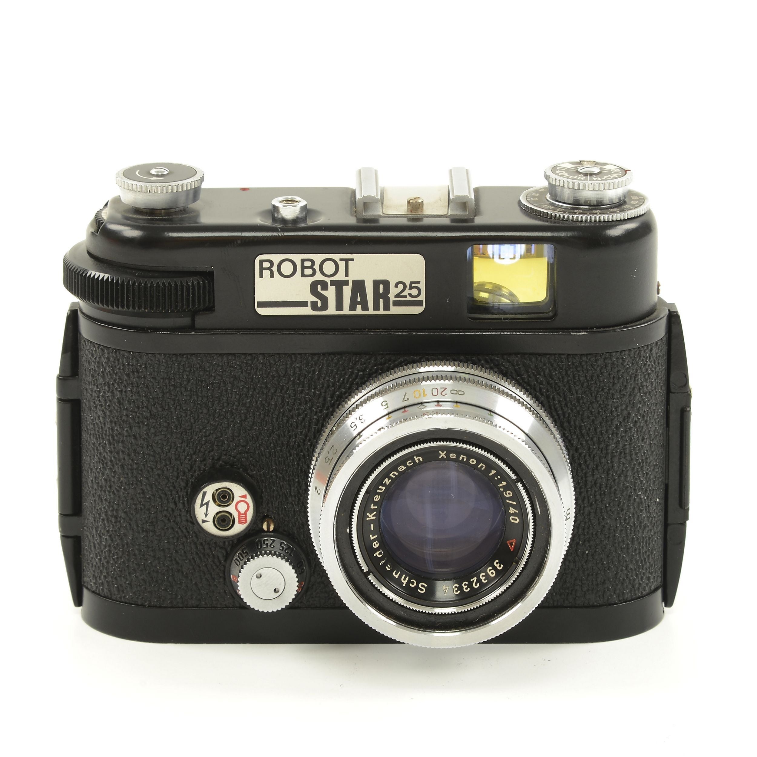 Robot Star 25 Low Noise + Schneider-Kreuznach 40mm f1.9 Xenon Lens Rare
