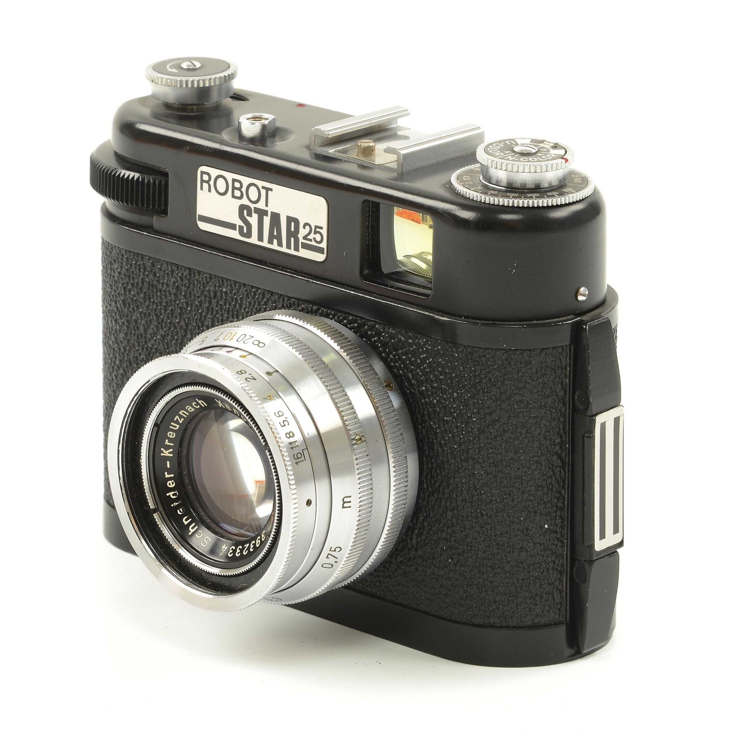 Robot Star 25 Low Noise + Schneider-Kreuznach 40mm f1.9 Xenon Lens Rare