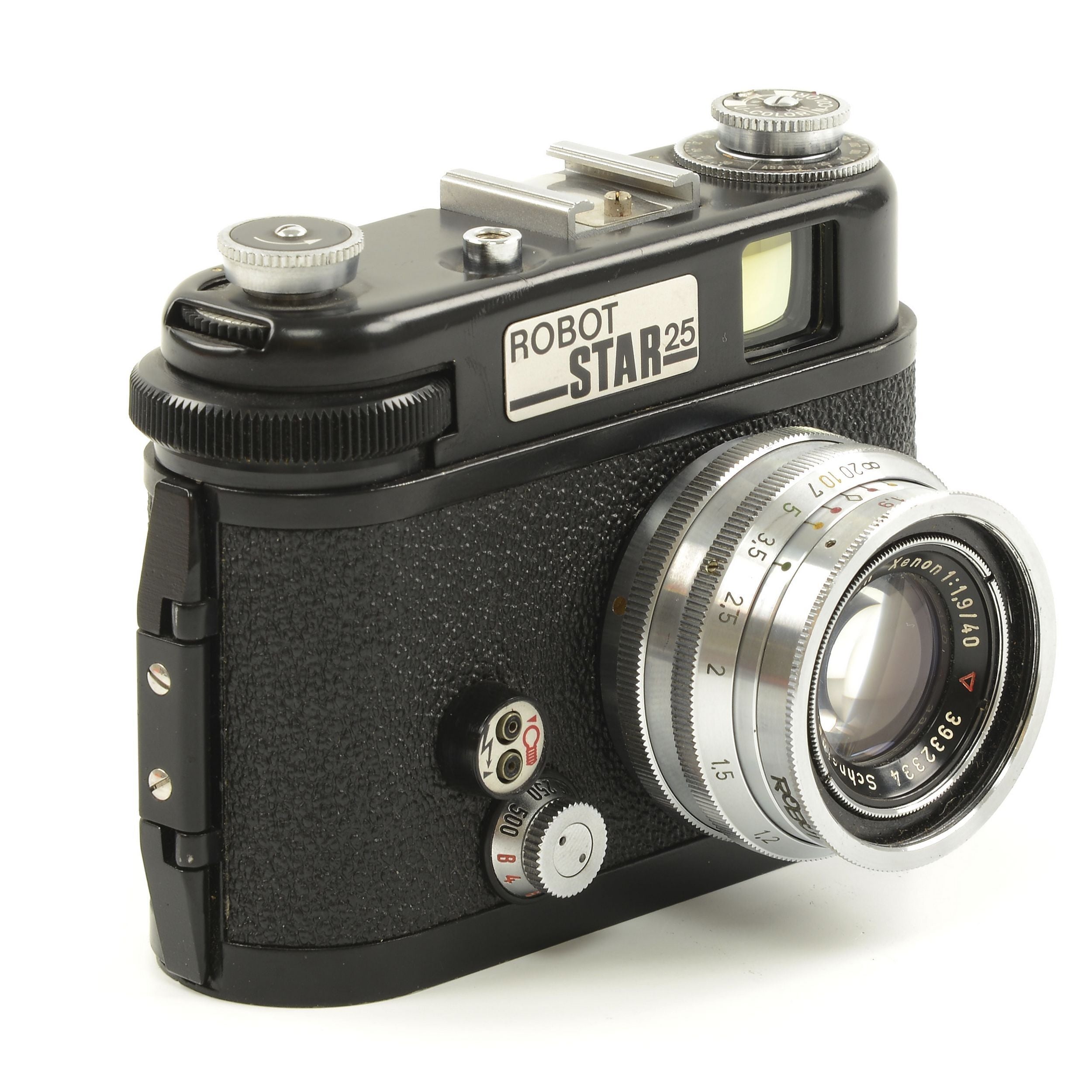 Robot Star 25 Low Noise + Schneider-Kreuznach 40mm f1.9 Xenon Lens Rare