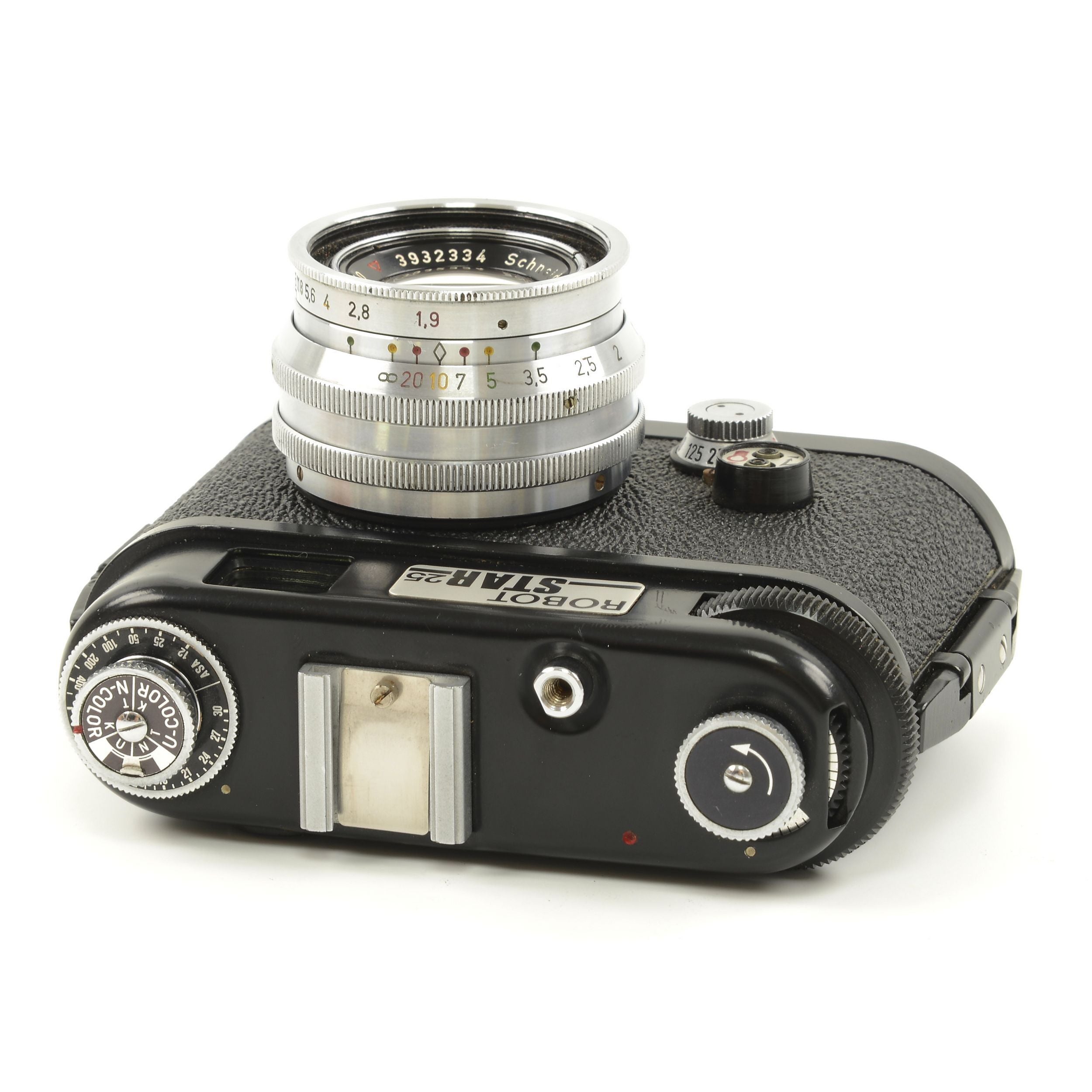 Robot Star 25 Low Noise + Schneider-Kreuznach 40mm f1.9 Xenon Lens Rare