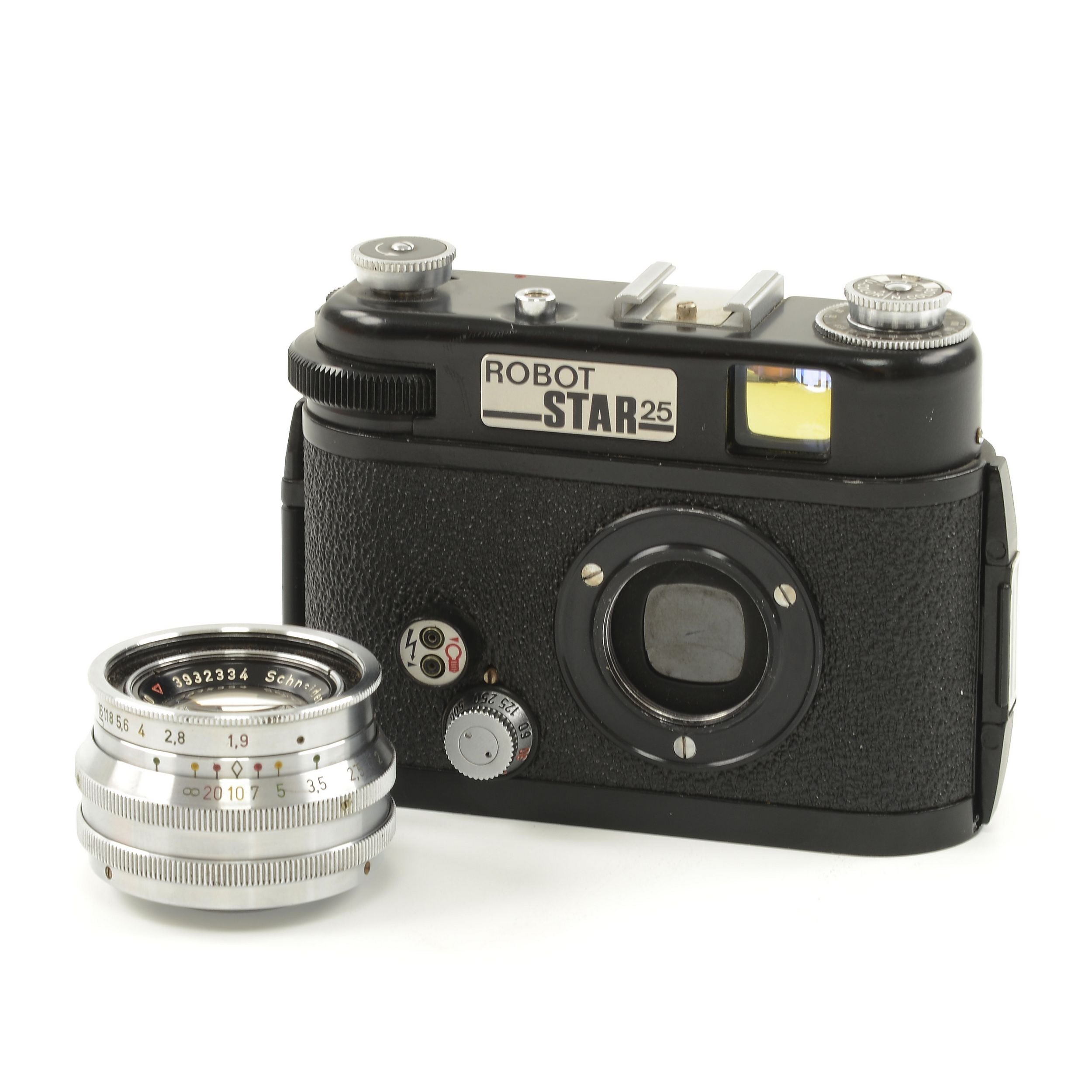 Robot Star 25 Low Noise + Schneider-Kreuznach 40mm f1.9 Xenon Lens Rare