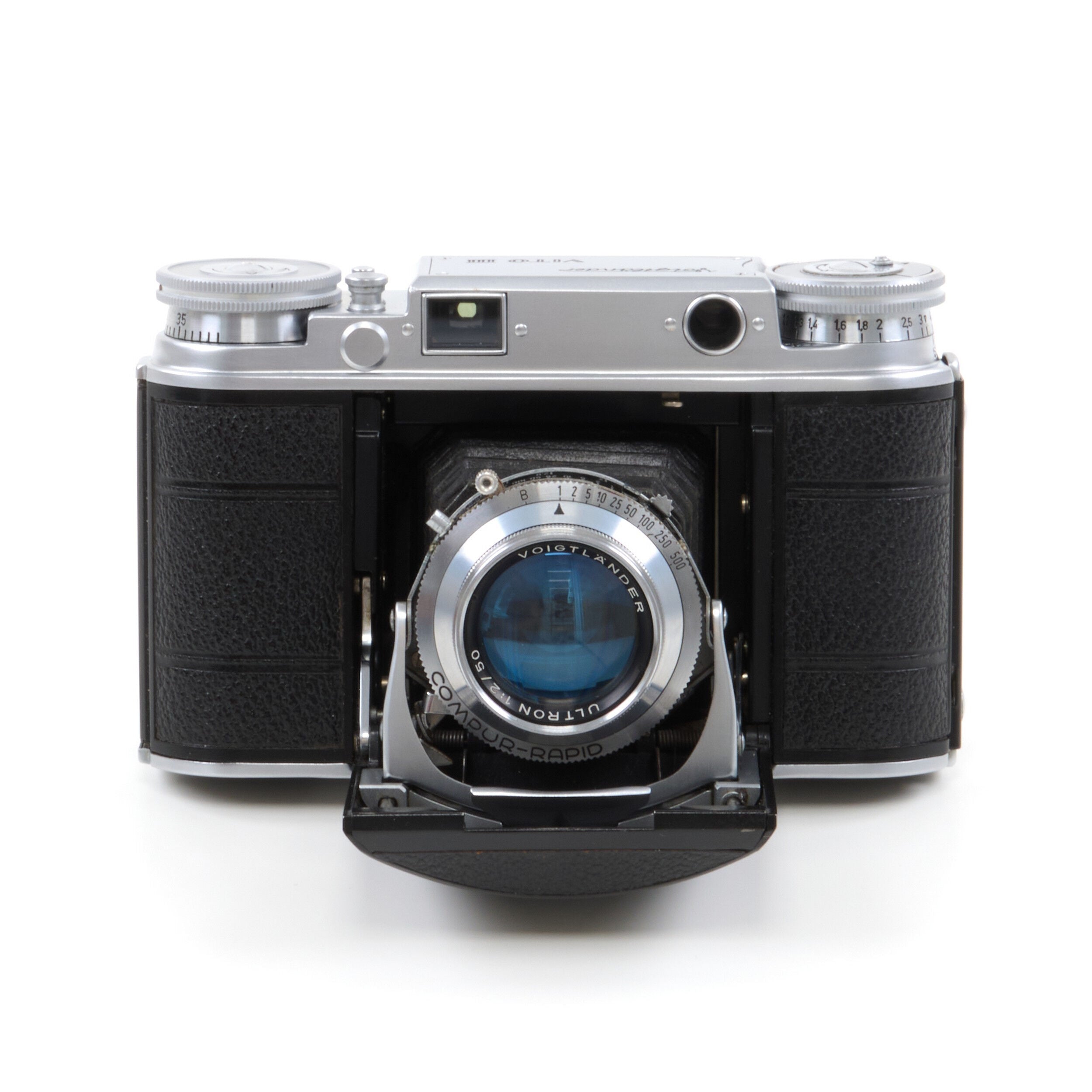 Voigtländer Vito III Very early Batch + Ultron 50mm f2 Compur-Rapid + Box
