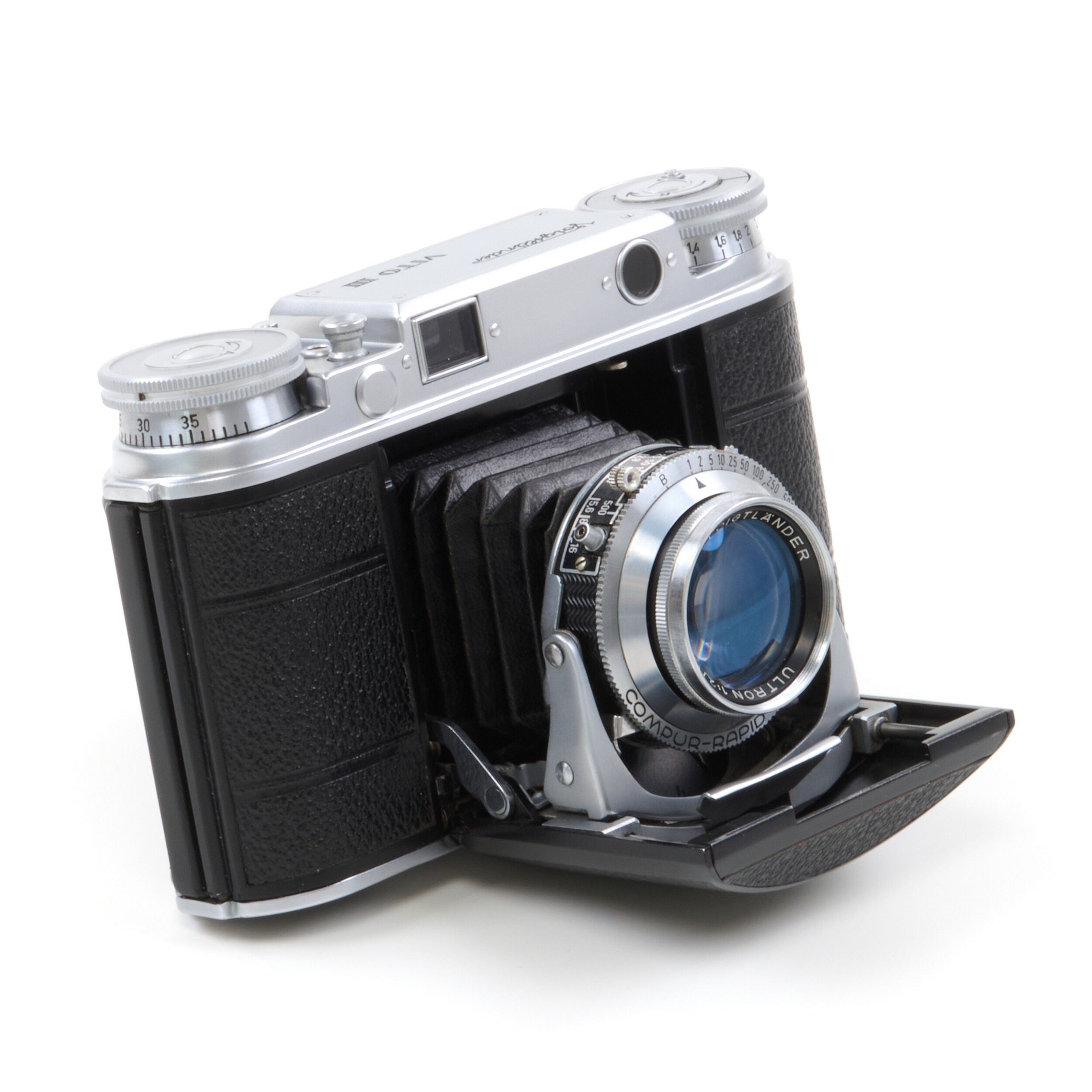 Voigtländer Vito III Very early Batch + Ultron 50mm f2 Compur-Rapid + Box