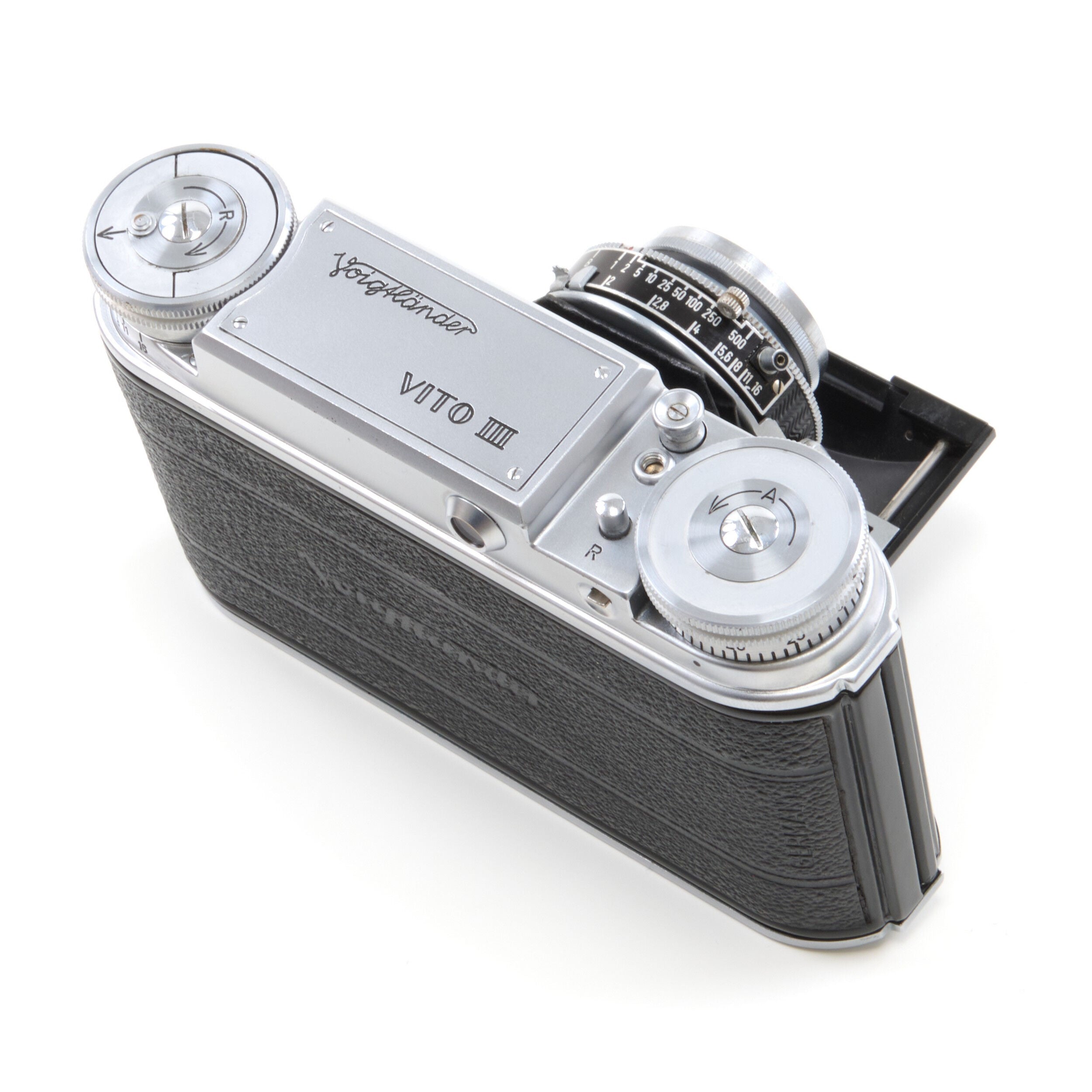 Voigtländer Vito III Very early Batch + Ultron 50mm f2 Compur-Rapid + Box