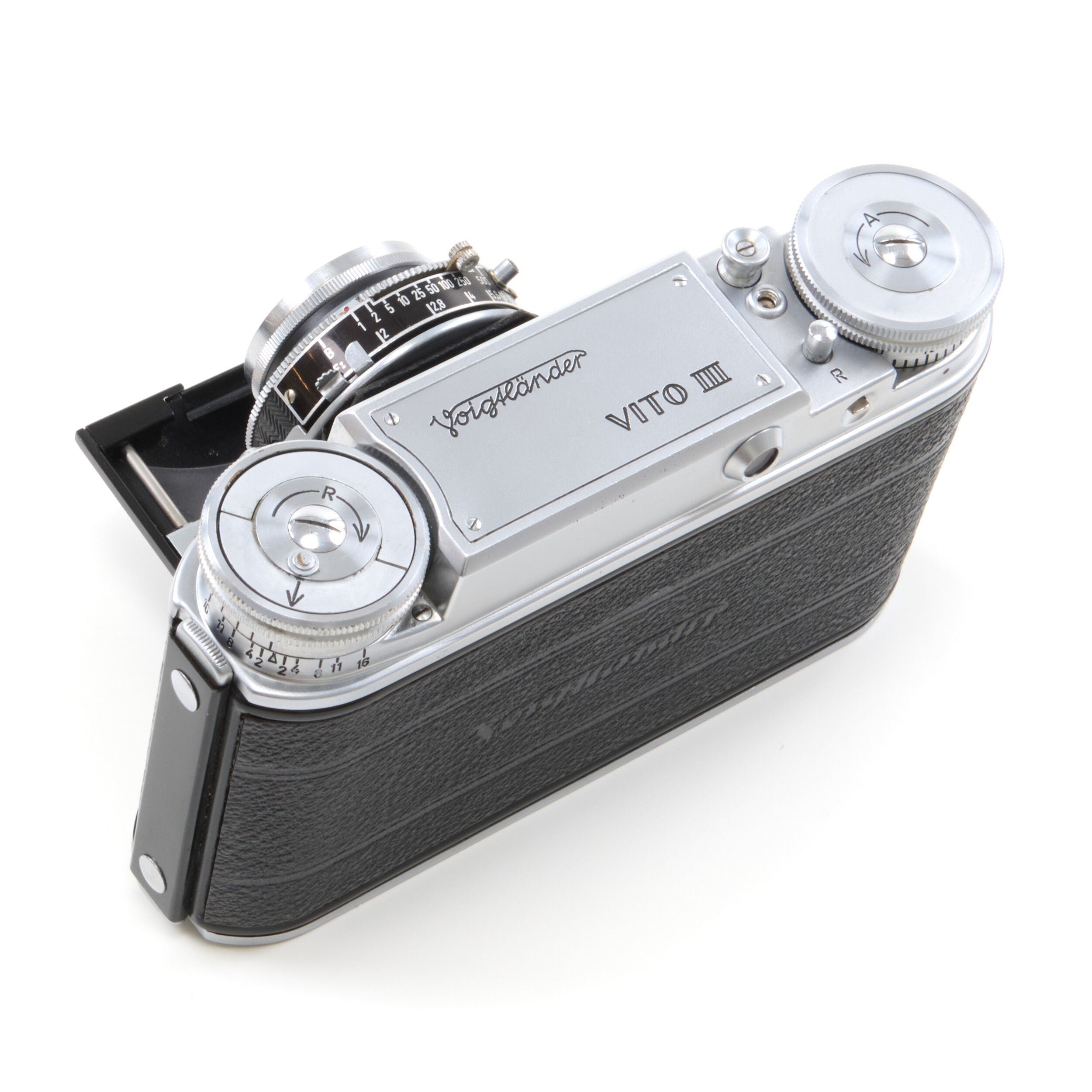 Voigtländer Vito III Very early Batch + Ultron 50mm f2 Compur-Rapid + Box