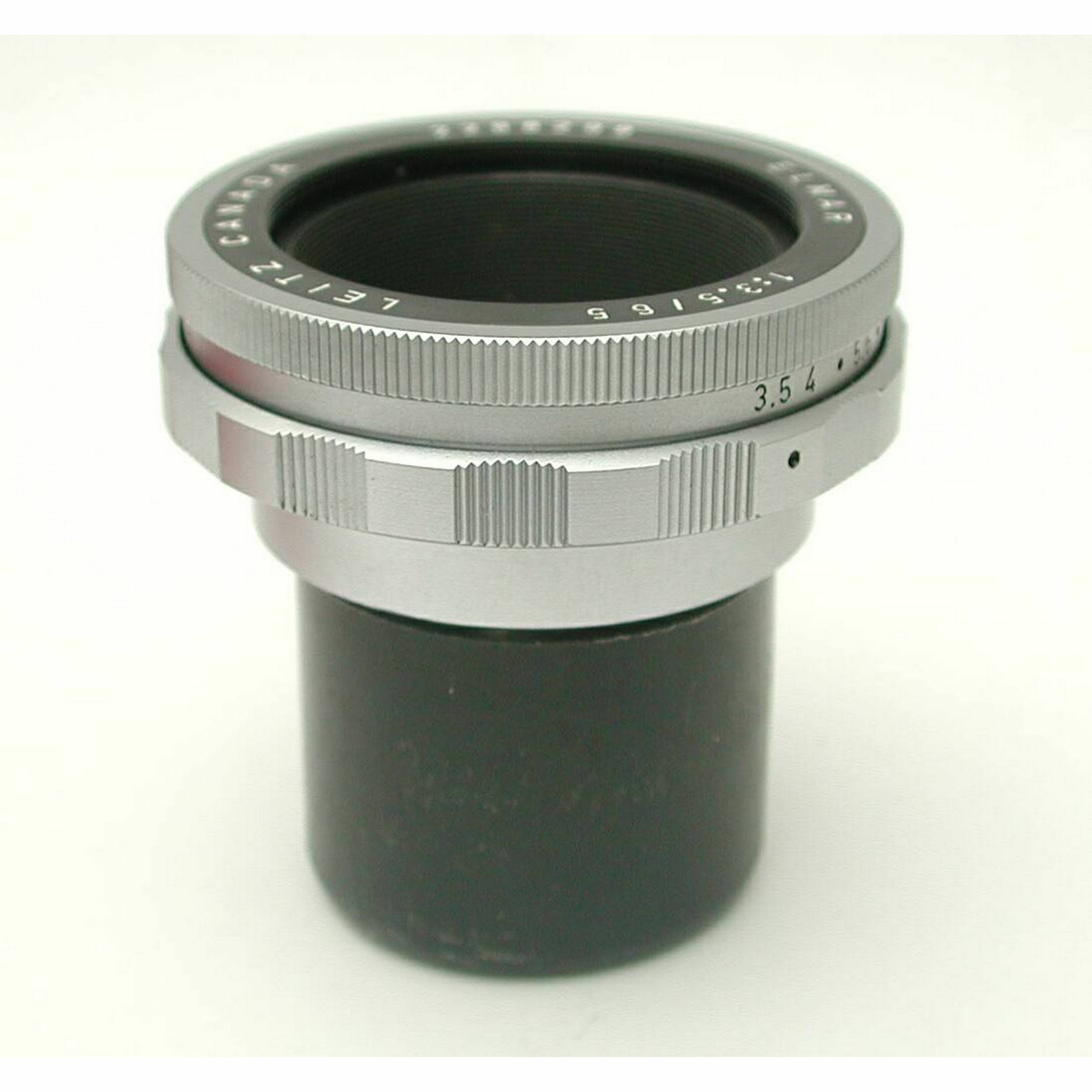 Leitz 65mm f3.5 Elmar Chrome + Box