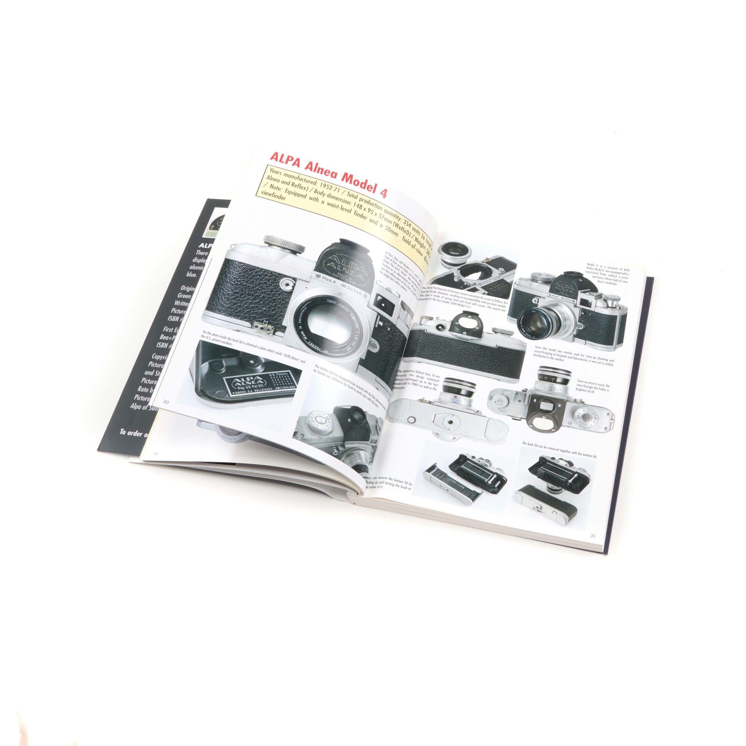 Alpa Complete Collector's Guide By Shigeo Toyota English