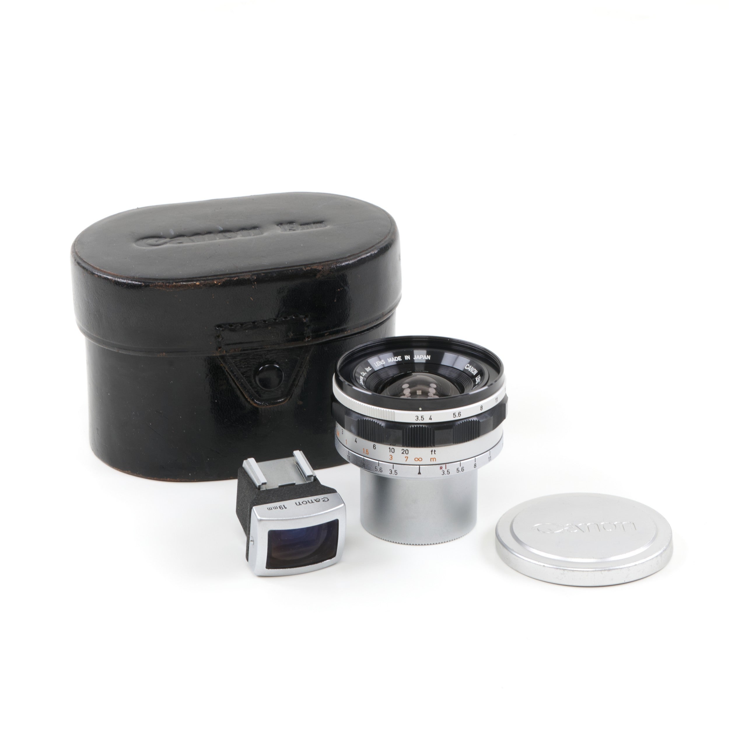 Canon 19mm f3.5 Lens Set M39 LTM