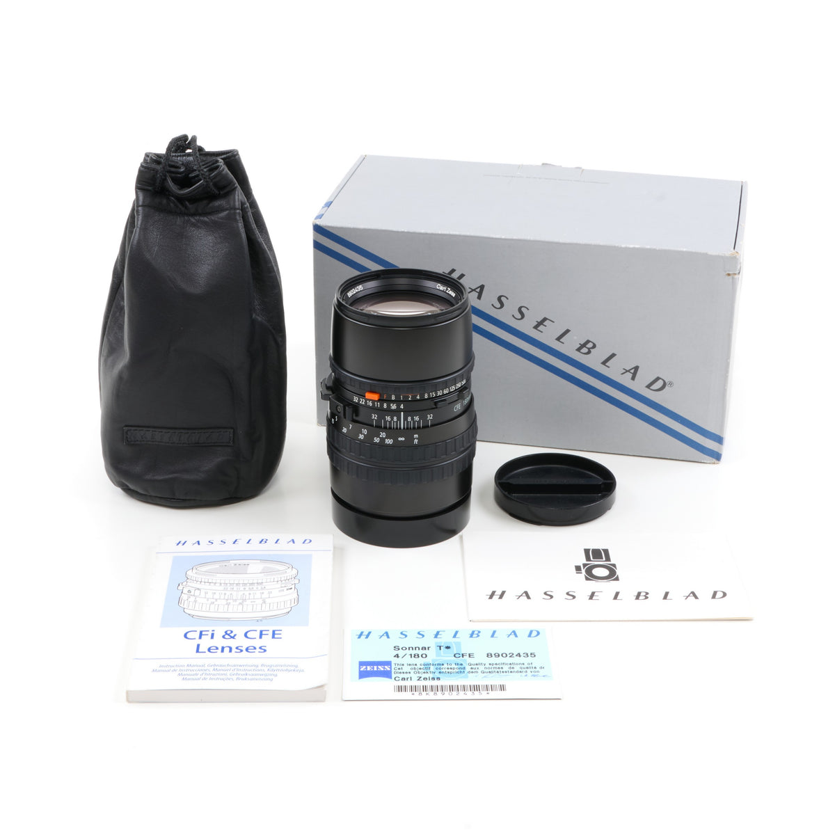 Carl Zeiss 180mm f4 Sonnar CFE For Hasselblad V System + Box