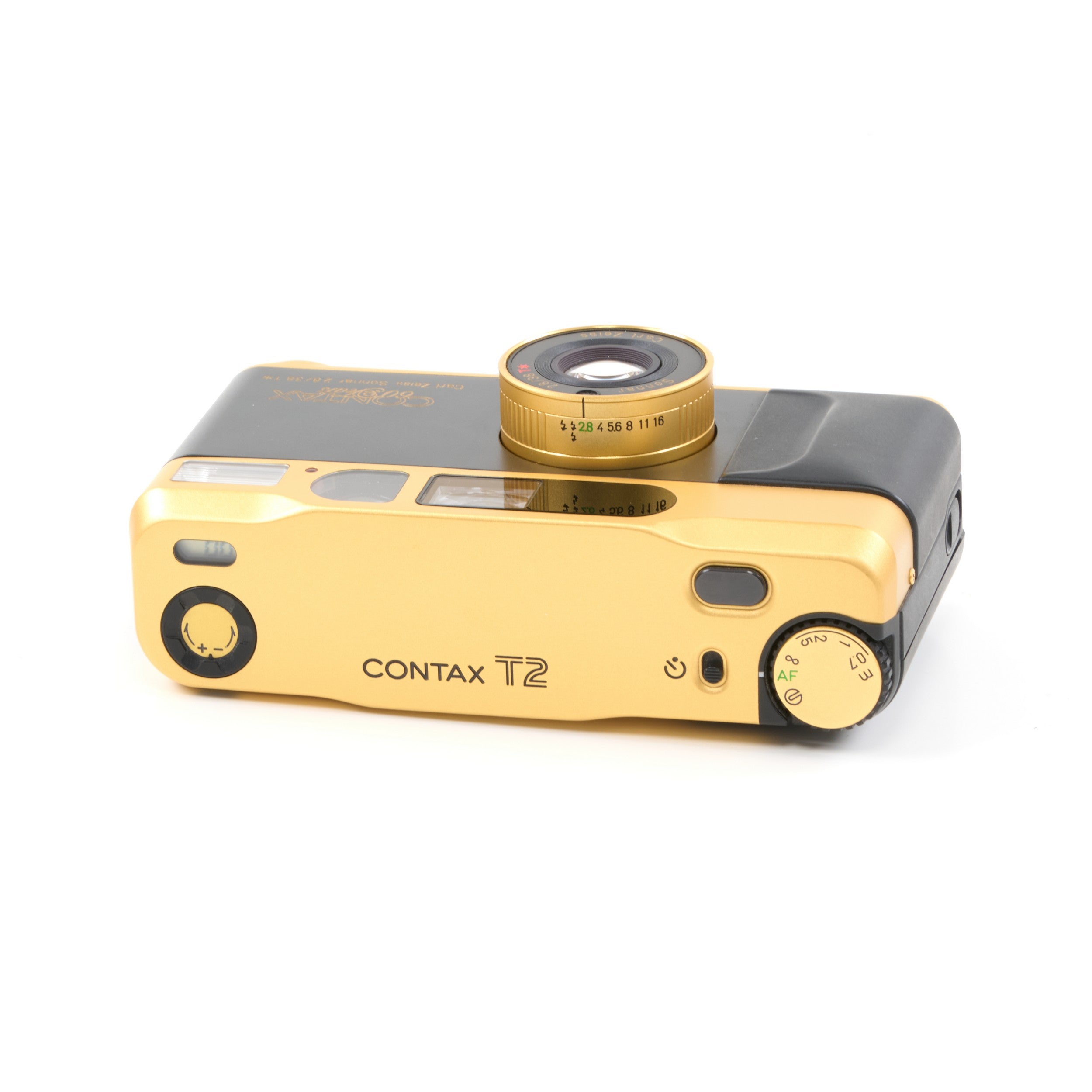 Contax T2 Gold 60 Years 35mm Point And Shoot Film Camera