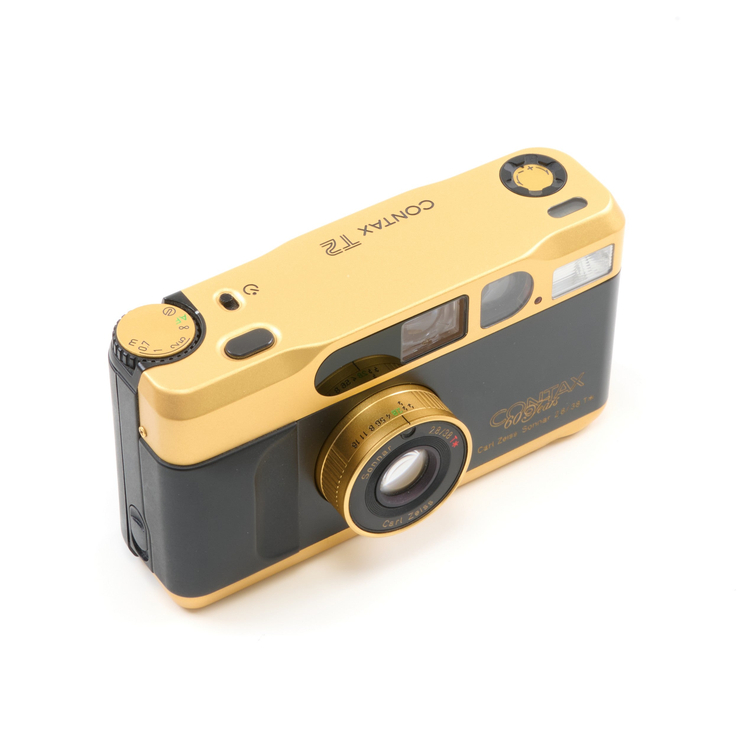 Contax T2 Gold 60 Years 35mm Point And Shoot Film Camera