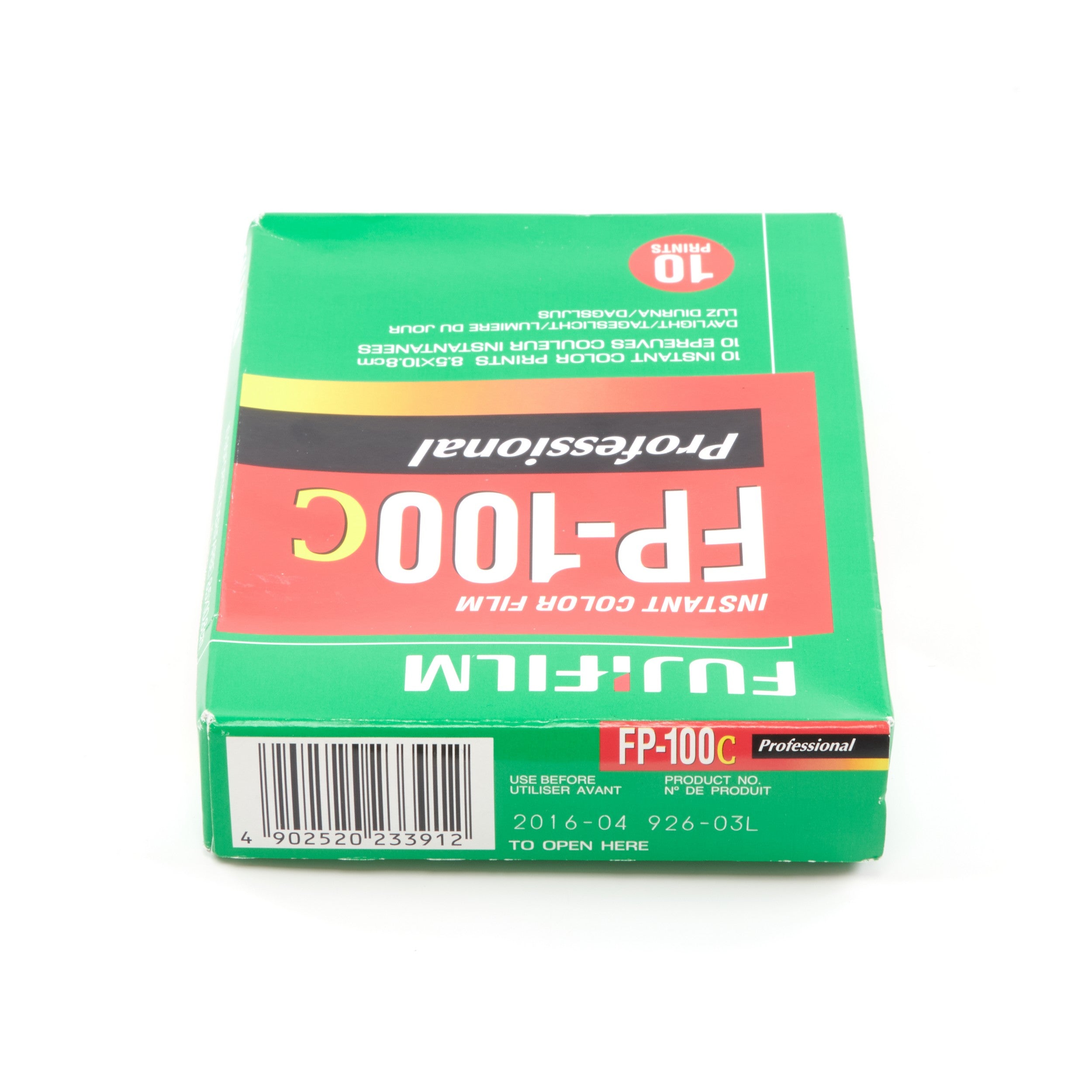 Fujifilm FP-100C Professional Instant Film Exp. Date 2016-04
