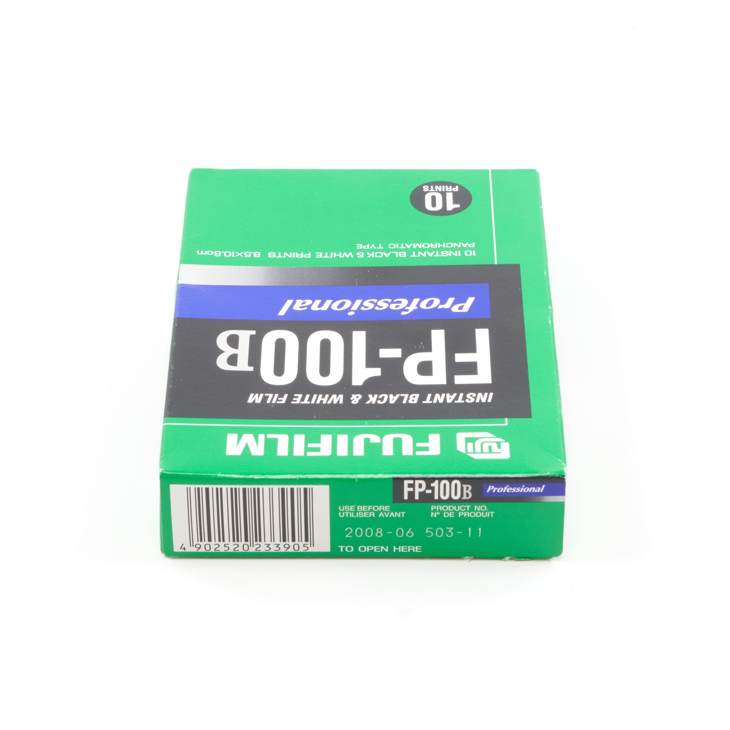 3x Fuji Fujifilm FP-100B Professional Instant Film Exp Date 2008-06 Stored In Refrigerator