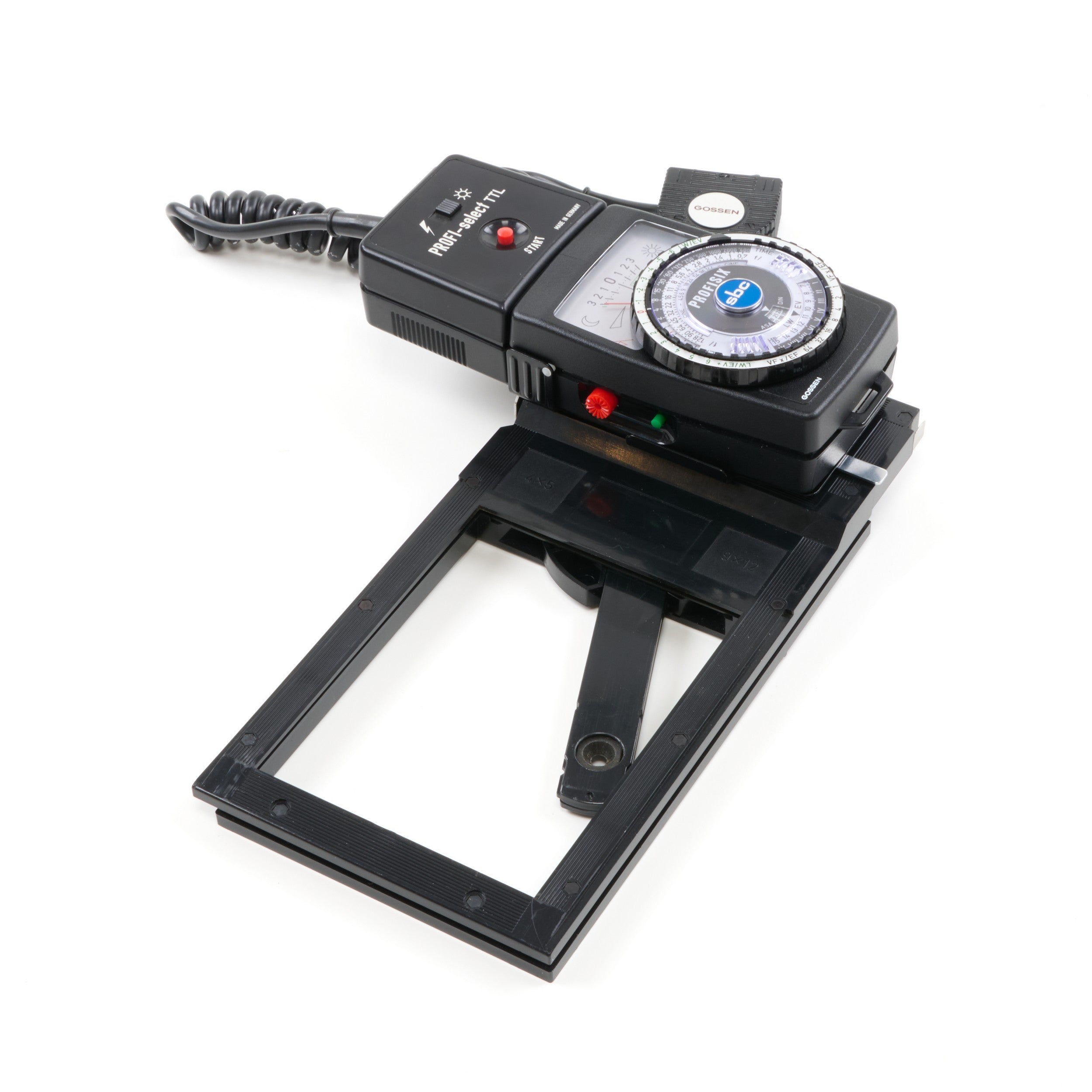 Gossen Profi-Select TTL 4x5 / 9x12 Set For Profisix + Box